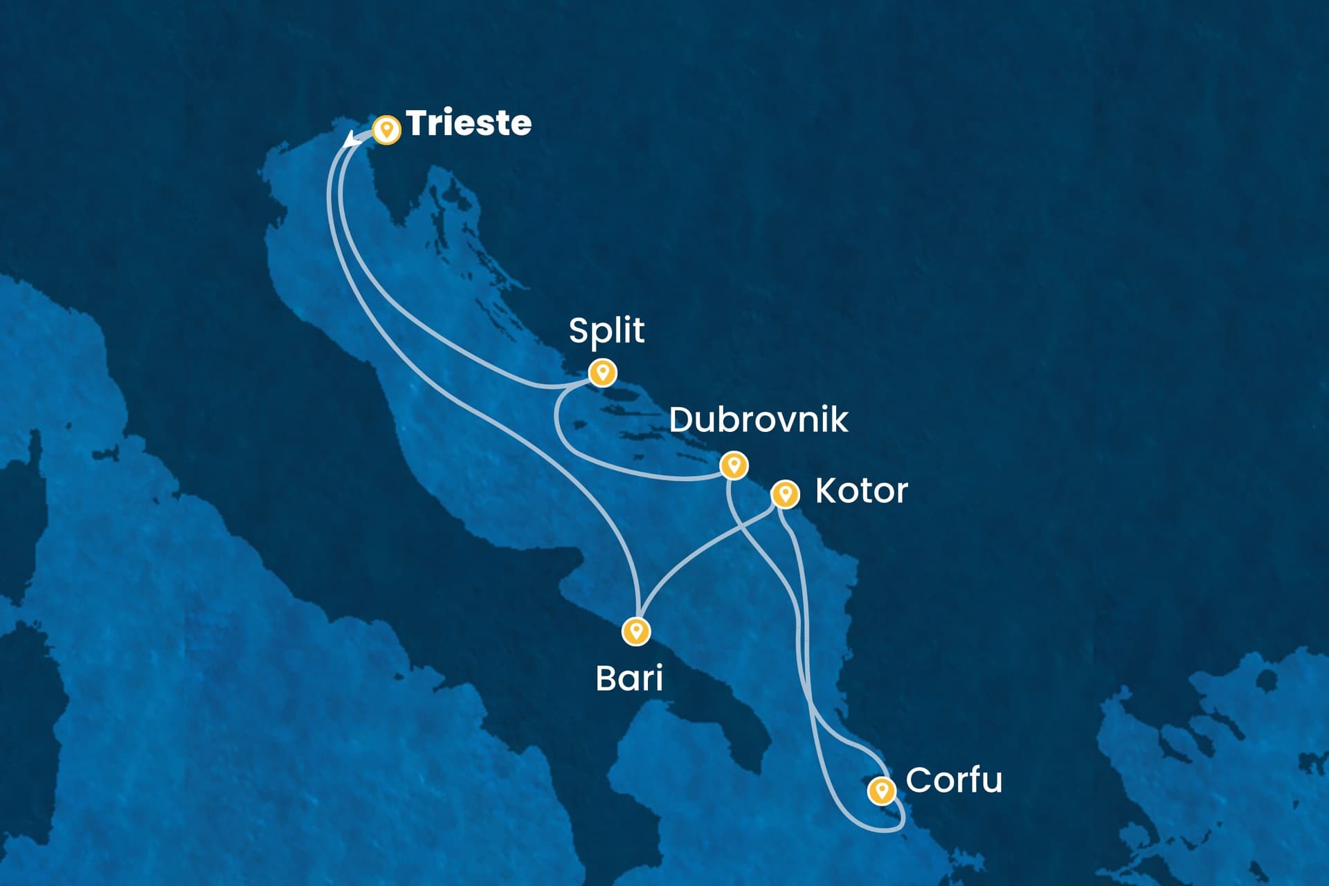 7 nights cruise on Costa Deliziosa
from ๐ฎ๐น Trieste