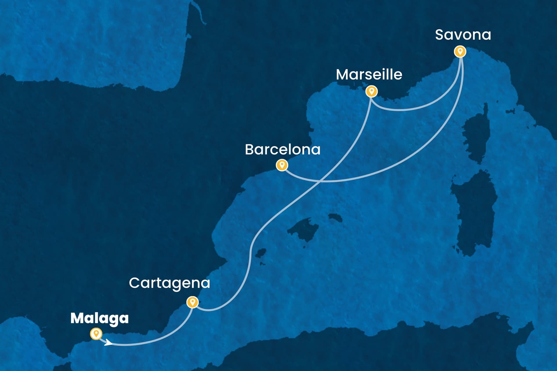 6 nights cruise on Costa Diadema
from ๐ช๐ธ Malaga to ๐ช๐ธ Barcelona