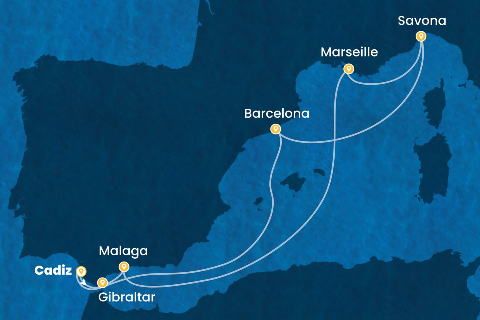 8 nights cruise on Costa Diadema
from ๐ช๐ธ Cadiz