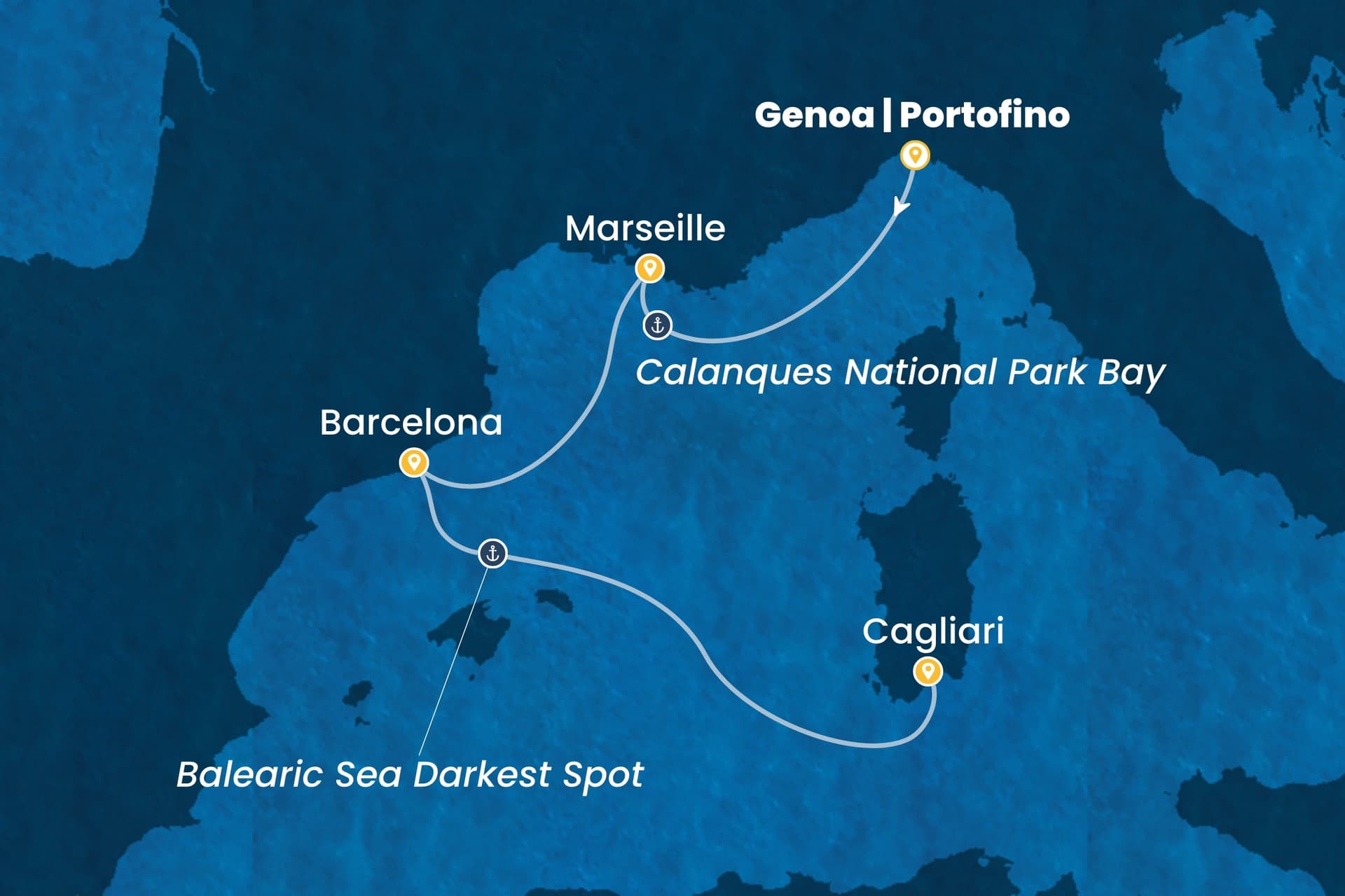 4 nights cruise on Costa Toscana
from ๐ฎ๐น Genova to ๐ฎ๐น Cagliari