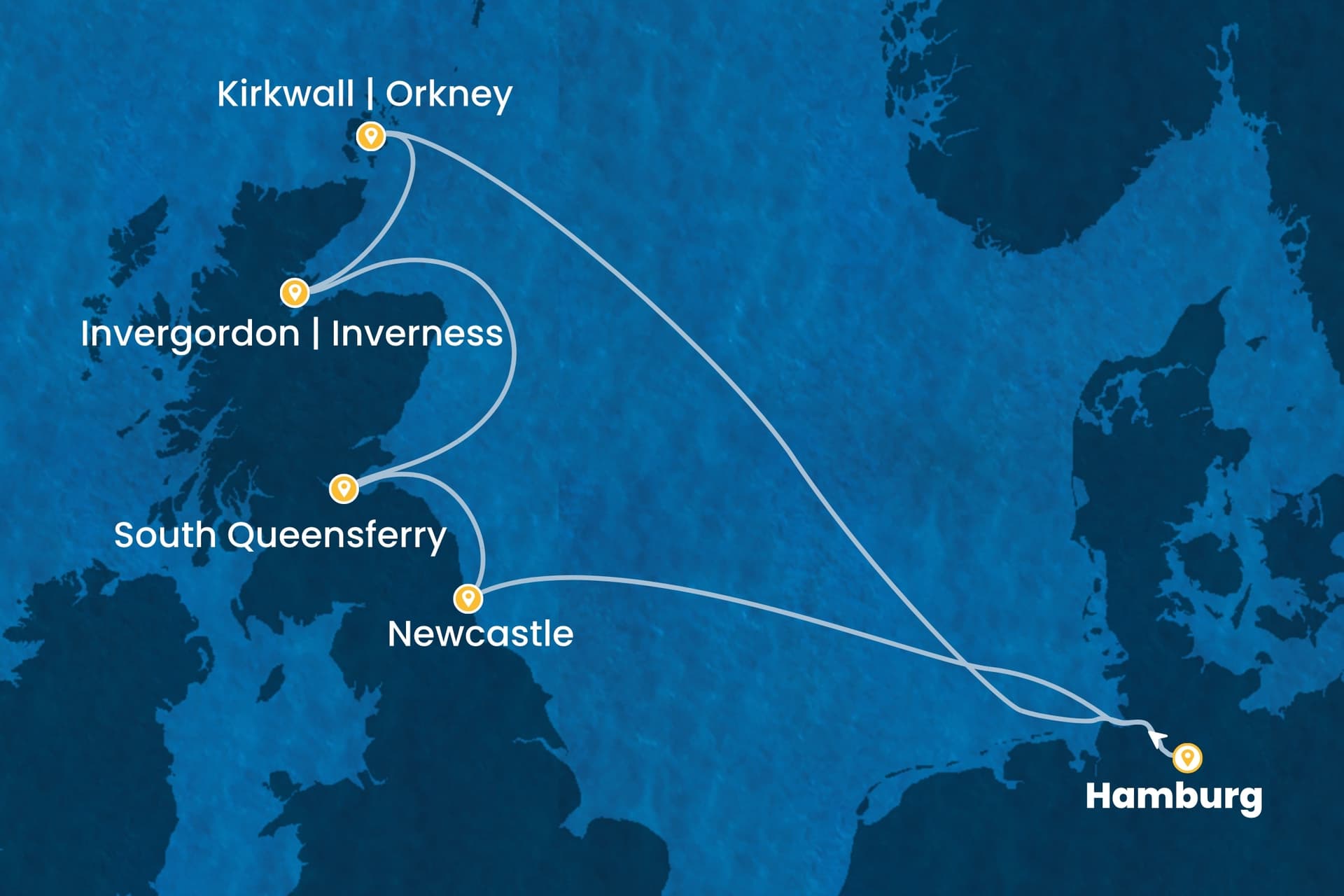 7 nights North European cruise on Costa Favolosa
from ๐ฉ๐ช Hamburg