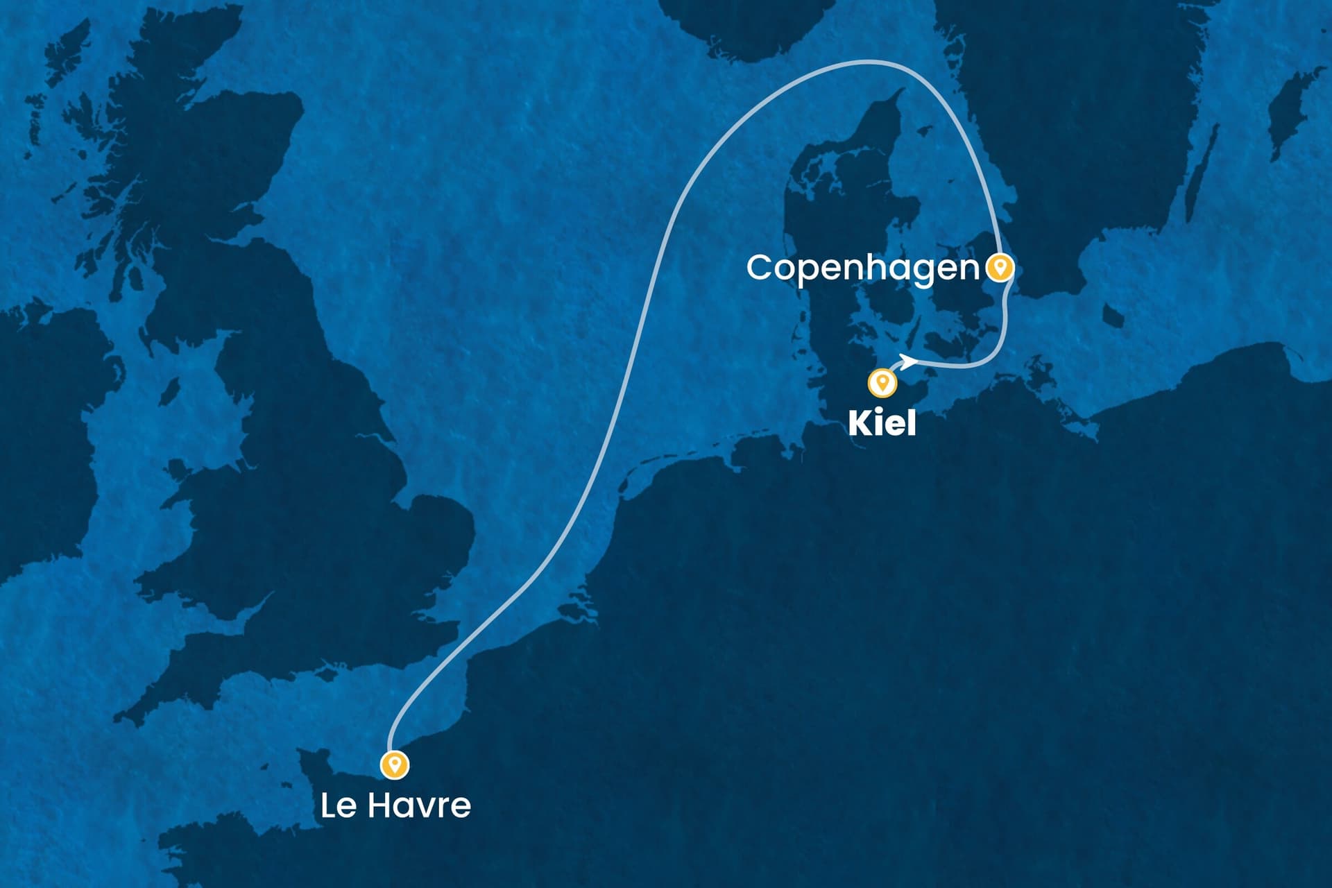 4 nights cruise on Costa Diadema
from ๐ฉ๐ช Kiel to ๐ซ๐ท Le Havre