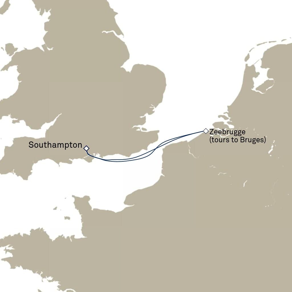 3 nights Mediterranean cruise on Queen Mary 2
from 🇬🇧 Southampton