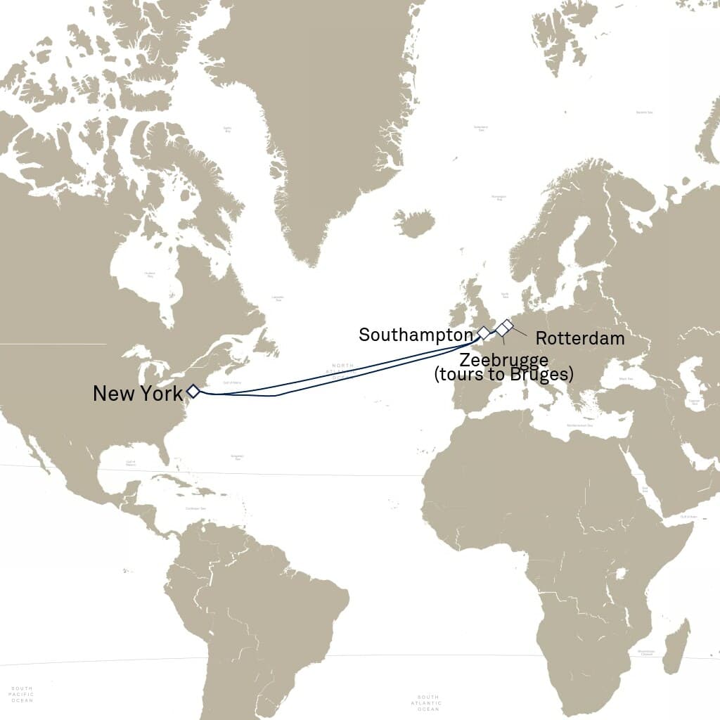 19 nights Transatlantic cruise on Queen Mary 2
from 🇺🇸 New York