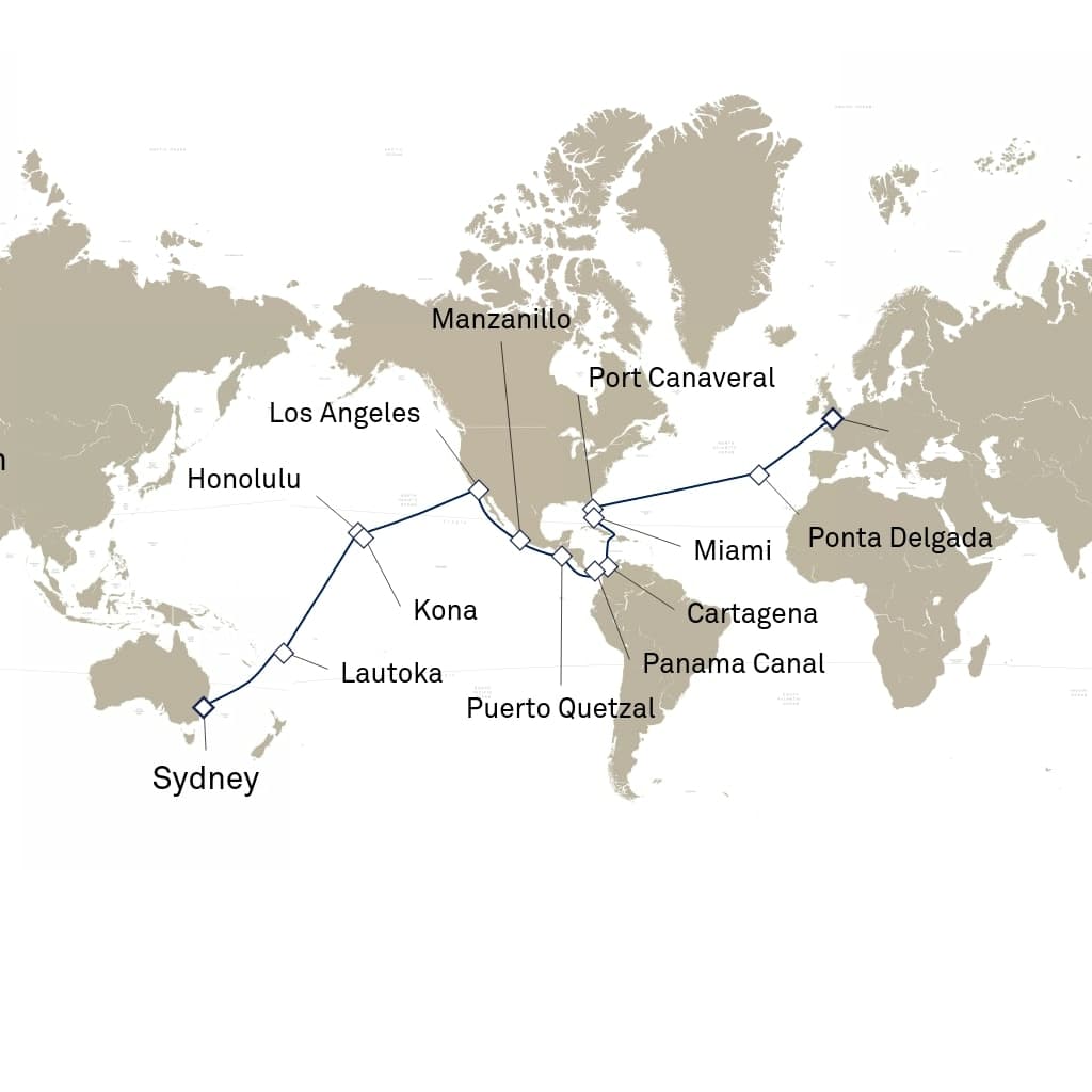 14 nights Mediterranean cruise on Queen Mary 2
from ๐ฌ๐ง Southampton