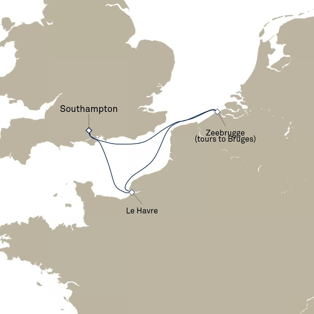 4 nights Mediterranean cruise on Queen Mary 2
from 🇬🇧 Southampton