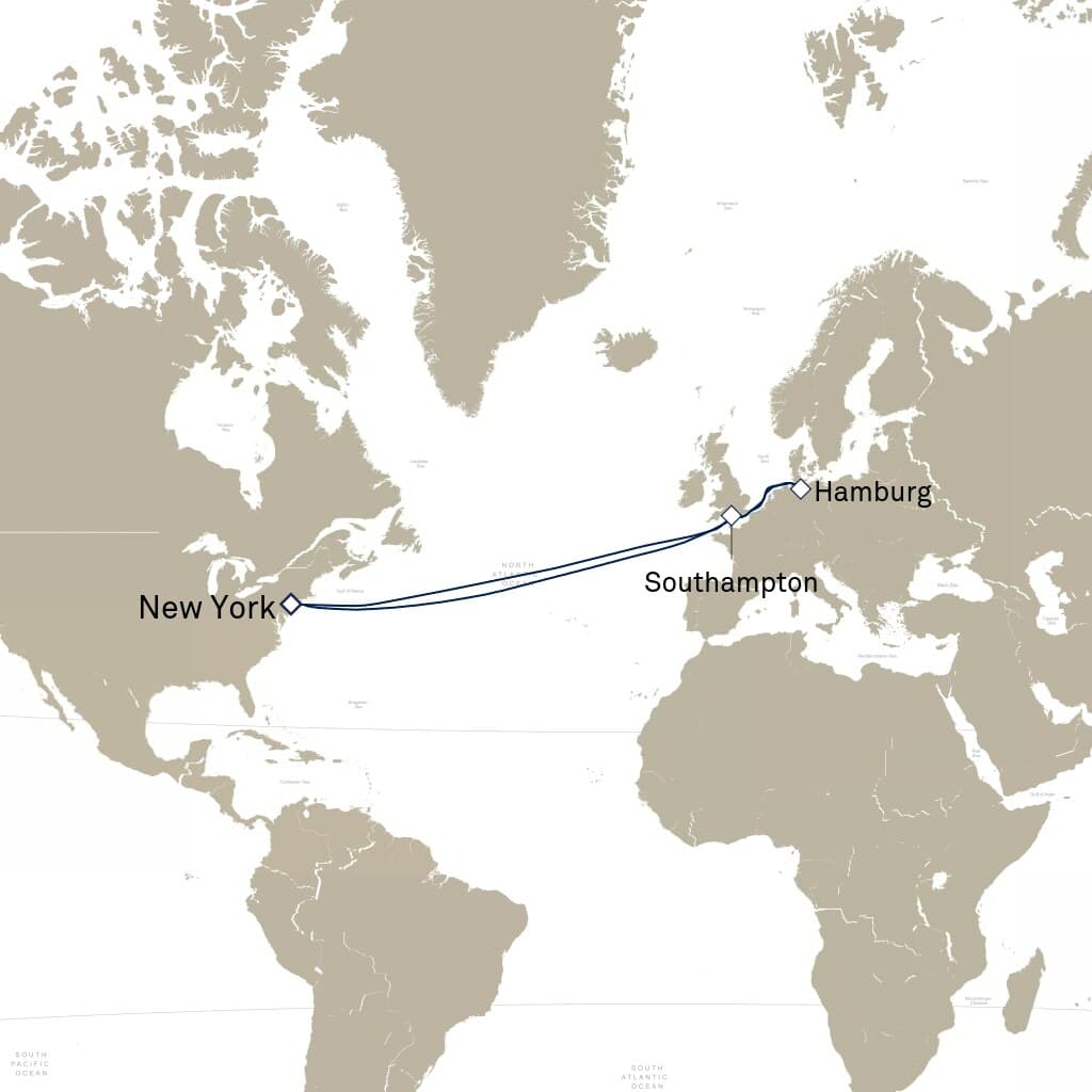 18 nights Transatlantic cruise on Queen Mary 2
from 🇺🇸 New York