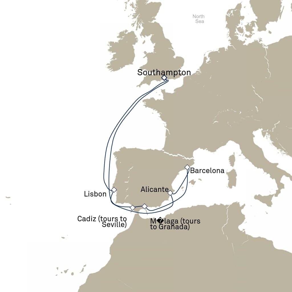 12 nights Mediterranean cruise on Queen Victoria
from 🇬🇧 Southampton