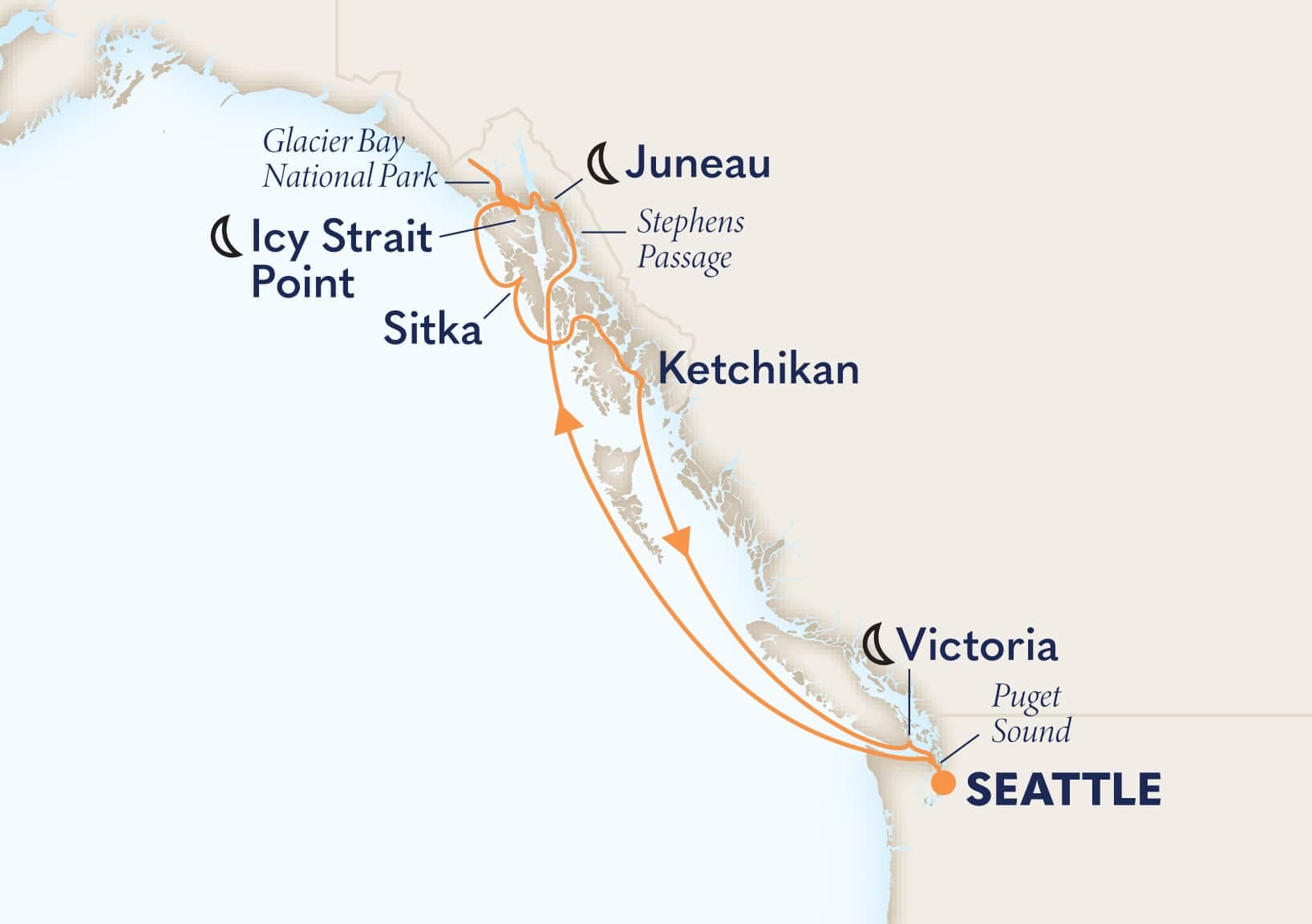 7 nights Alaskan cruise on Eurodam
from ๐บ๐ธ Seattle