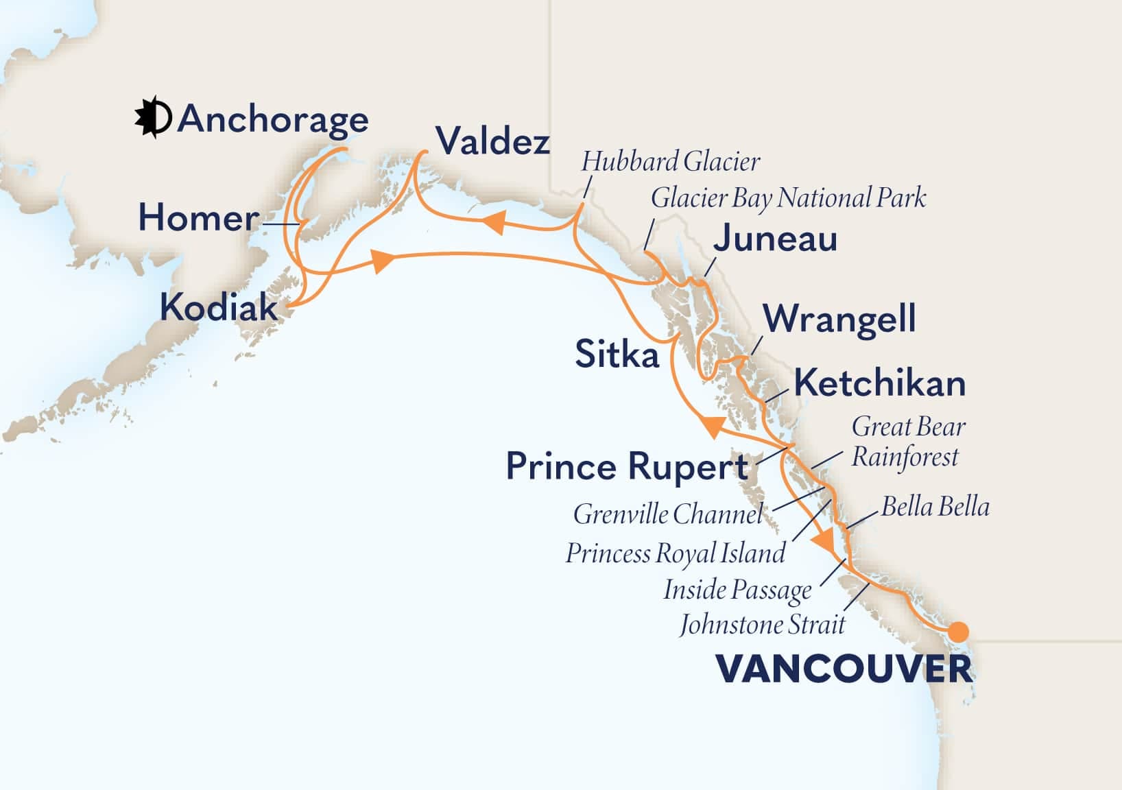 18 nights Alaskan cruise on Zaandam
from ๐จ๐ฆ Vancouver