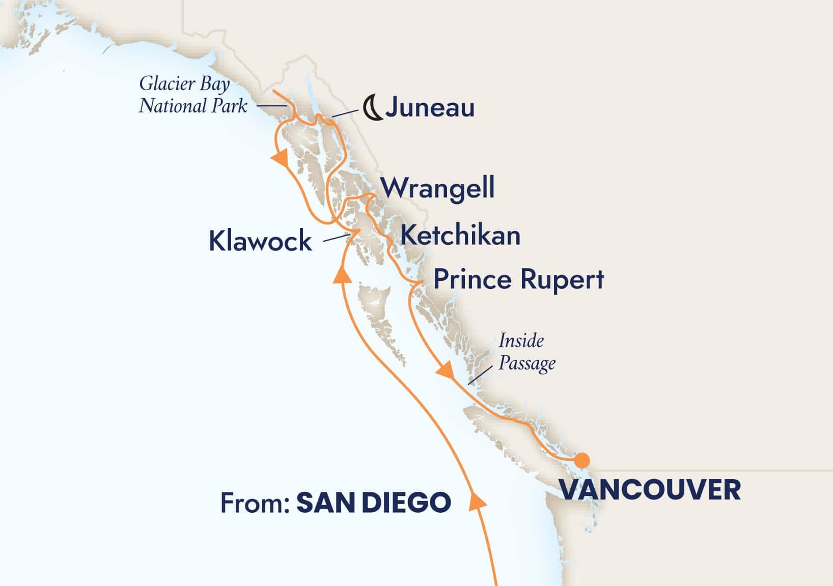 11 nights Alaskan cruise on Zaandam
from ๐บ๐ธ San Diego to ๐จ๐ฆ Vancouver