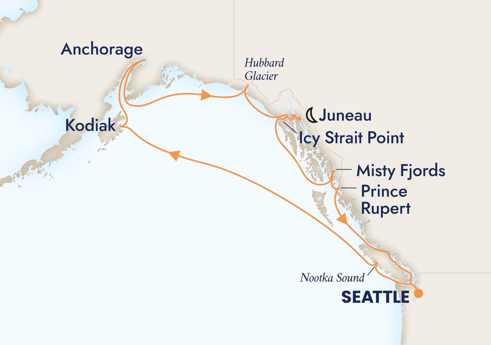 14 nights Alaskan cruise on Noordam
from ๐บ๐ธ Seattle
