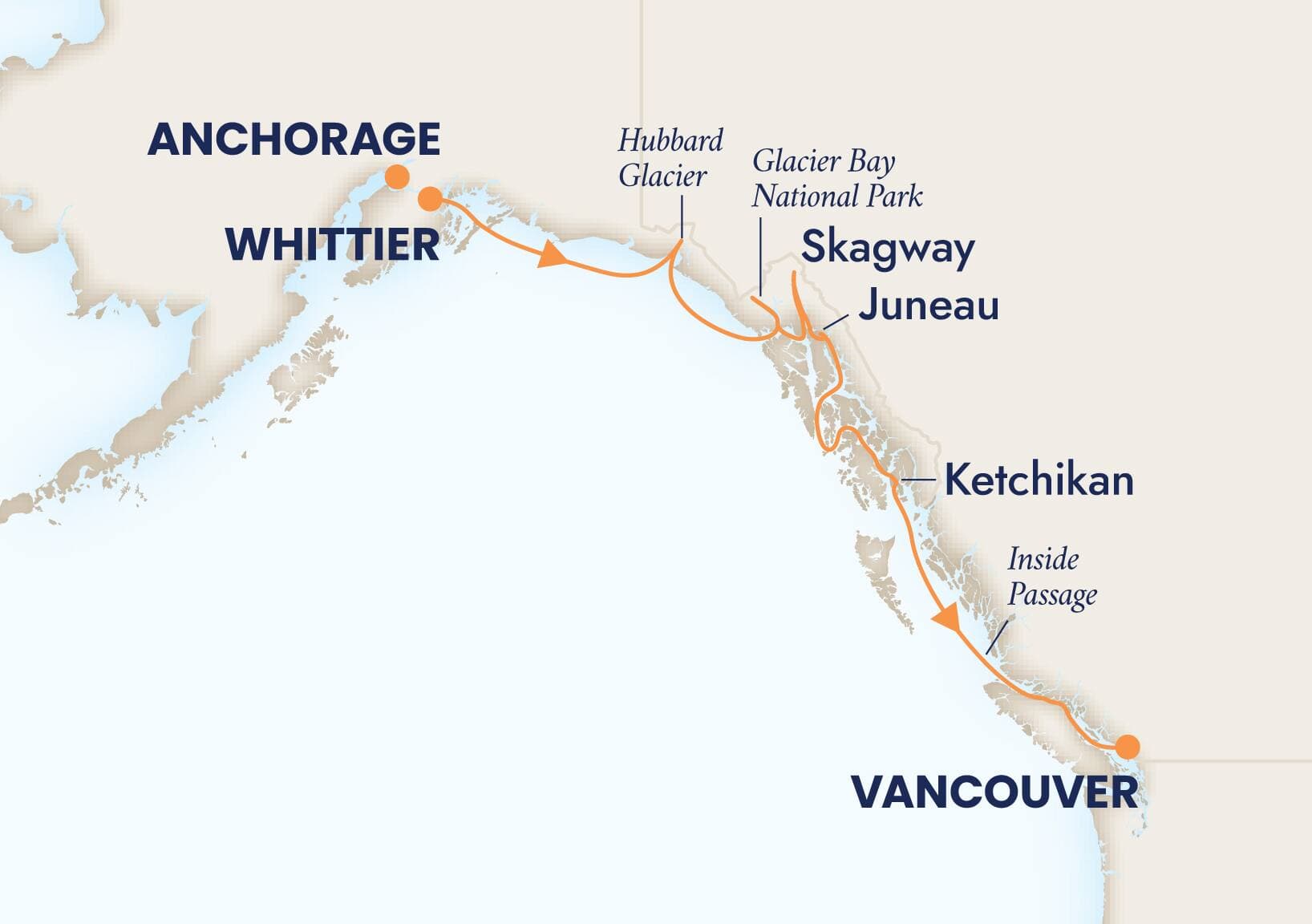 7 nights Alaskan cruise on Oosterdam
from ๐บ๐ธ Whittier to ๐จ๐ฆ Vancouver