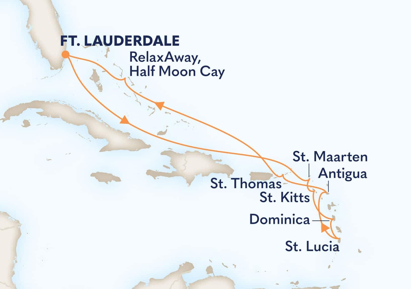 11 nights Caribbean cruise on Rotterdam
from ๐บ๐ธ Fort Lauderdale