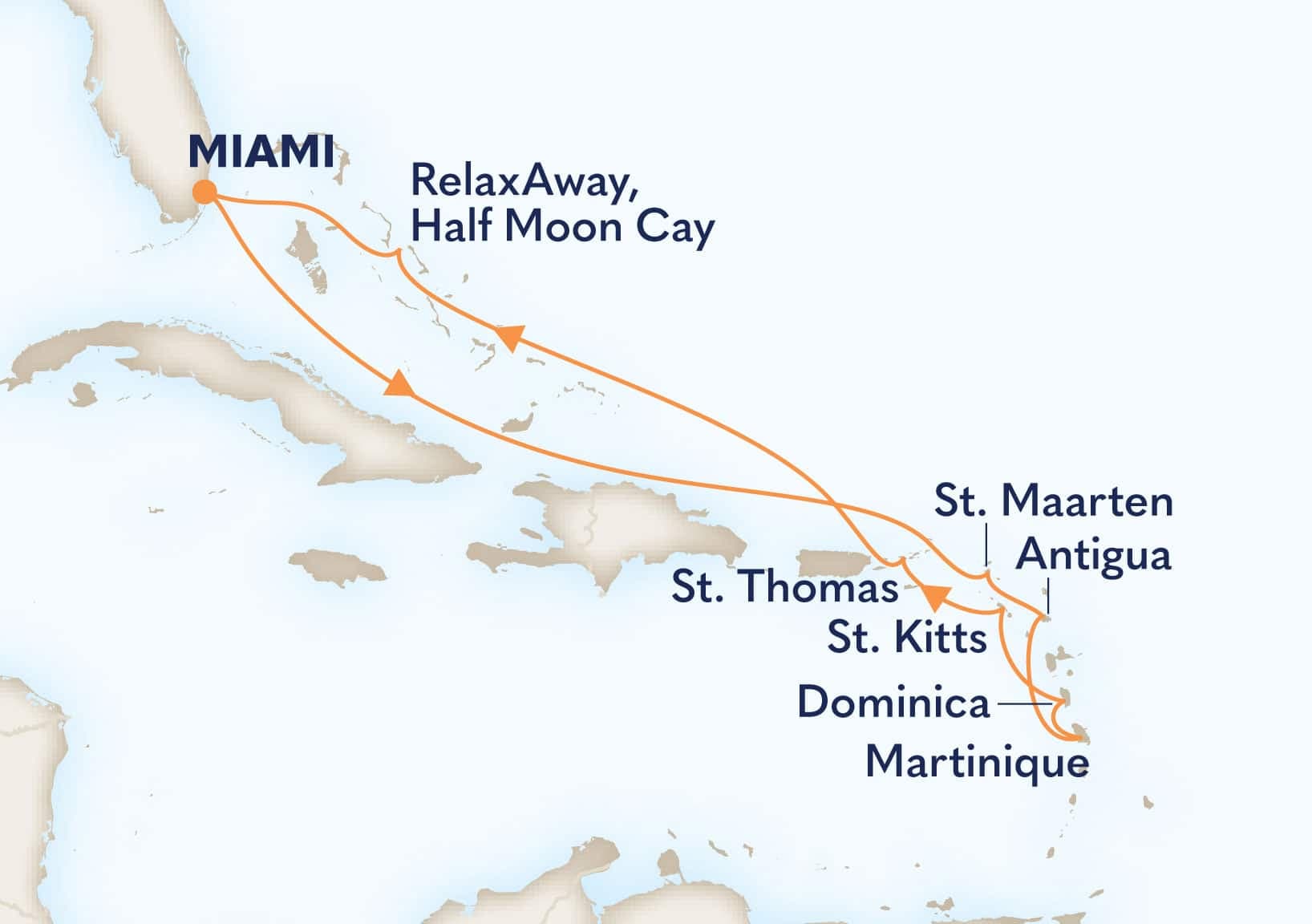 11 nights Caribbean cruise on Zuiderdam
from ๐บ๐ธ Miami
