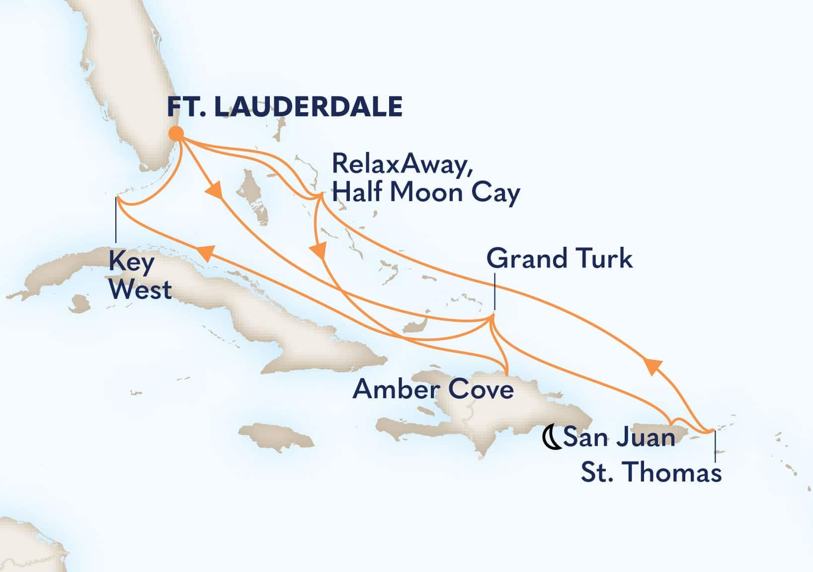 14 nights Caribbean cruise on Eurodam
from ๐บ๐ธ Fort Lauderdale