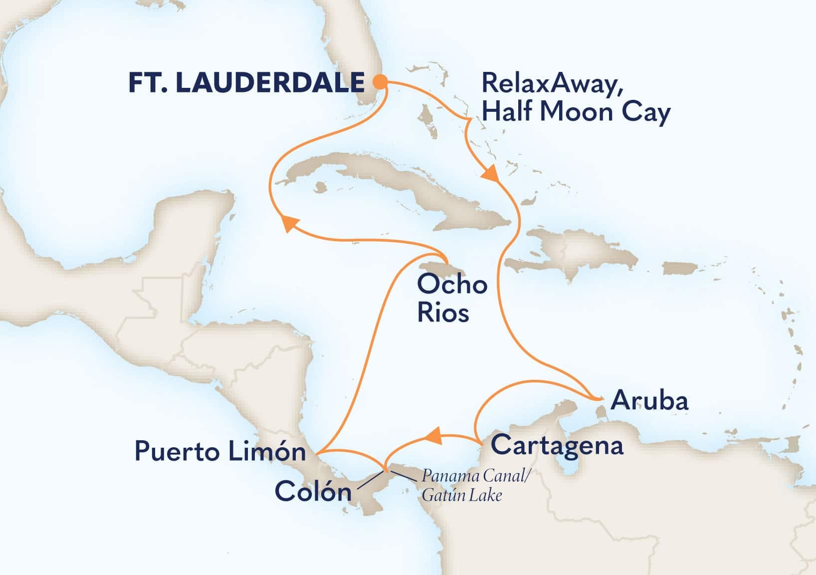 12 nights Caribbean cruise on Nieuw Amsterdam
from ๐บ๐ธ Fort Lauderdale