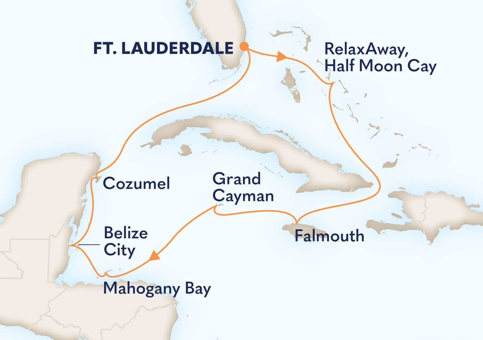 10 nights Caribbean cruise on Rotterdam
from ๐บ๐ธ Fort Lauderdale
