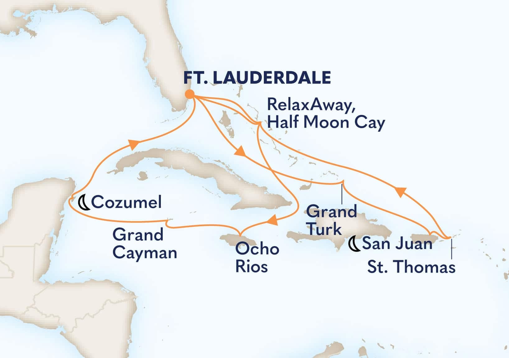 14 nights Caribbean cruise on Eurodam
from ๐บ๐ธ Fort Lauderdale