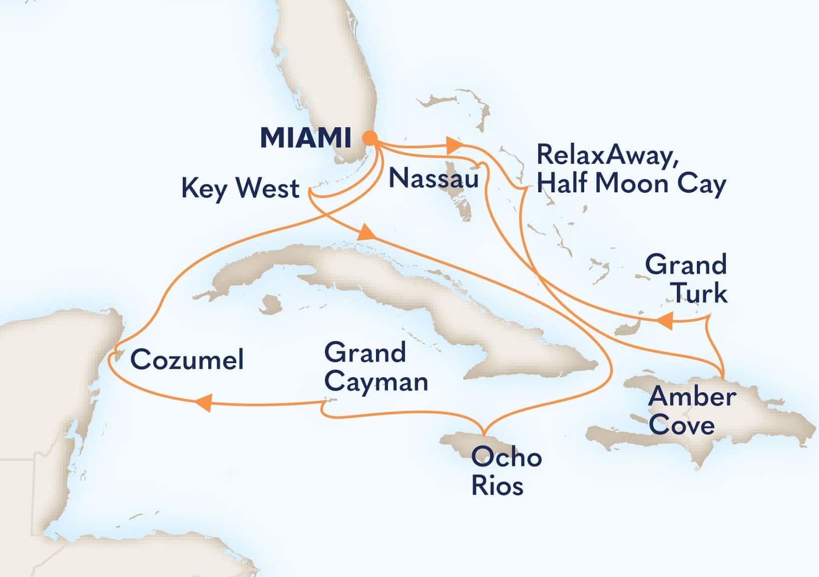 14 nights Caribbean cruise on Zuiderdam
from ๐บ๐ธ Miami