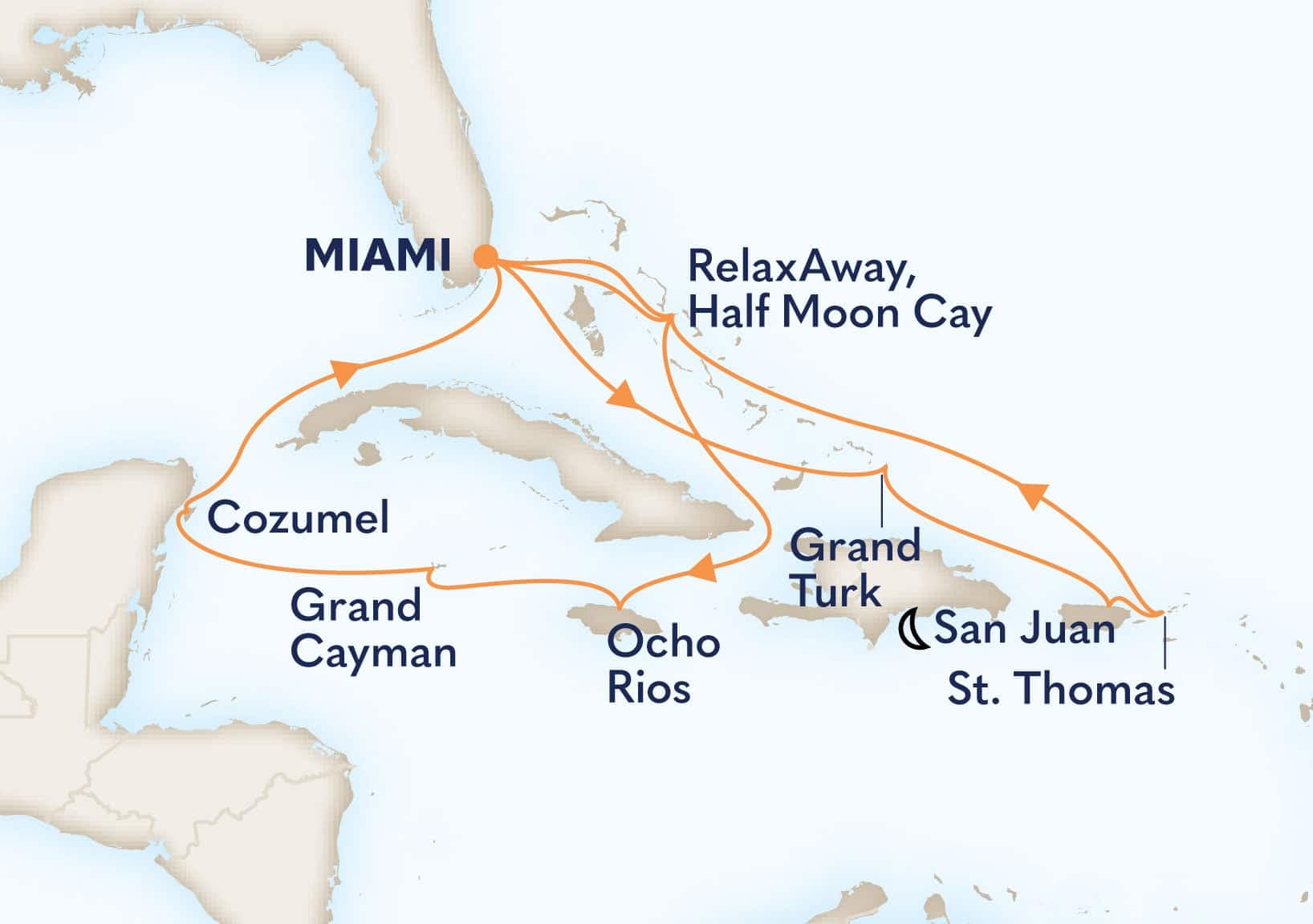 14 nights Caribbean cruise on Zuiderdam
from ๐บ๐ธ Miami