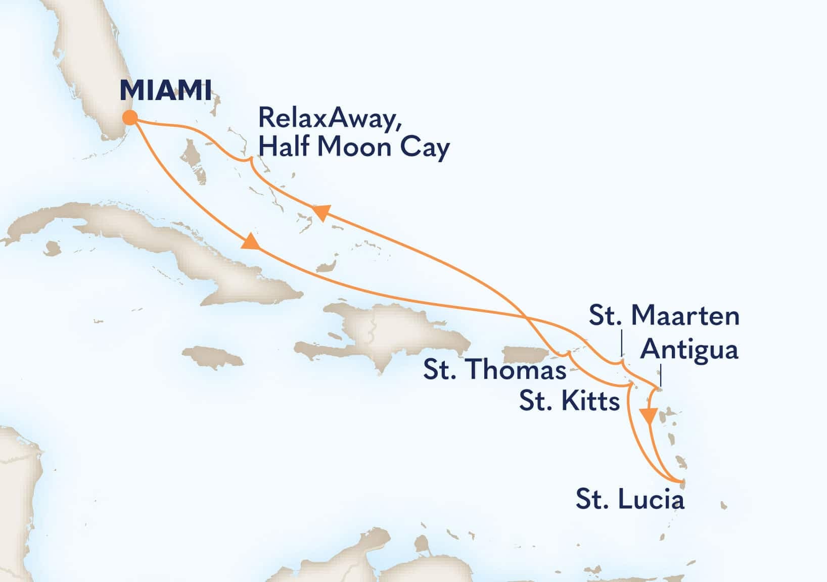 10 nights Caribbean cruise on Zuiderdam
from ๐บ๐ธ Miami