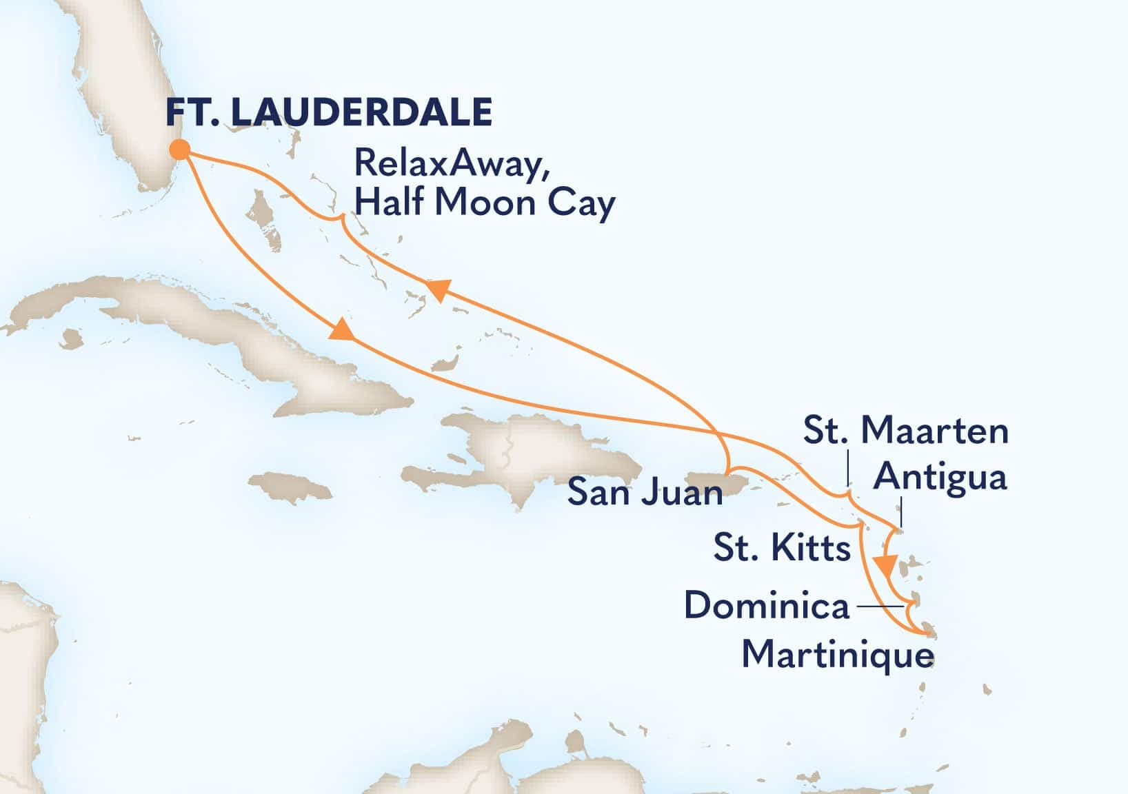 11 nights Caribbean cruise on Rotterdam
from ๐บ๐ธ Fort Lauderdale