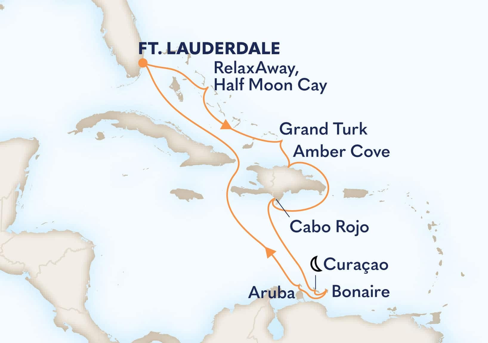 11 nights Caribbean cruise on Eurodam
from ๐บ๐ธ Fort Lauderdale