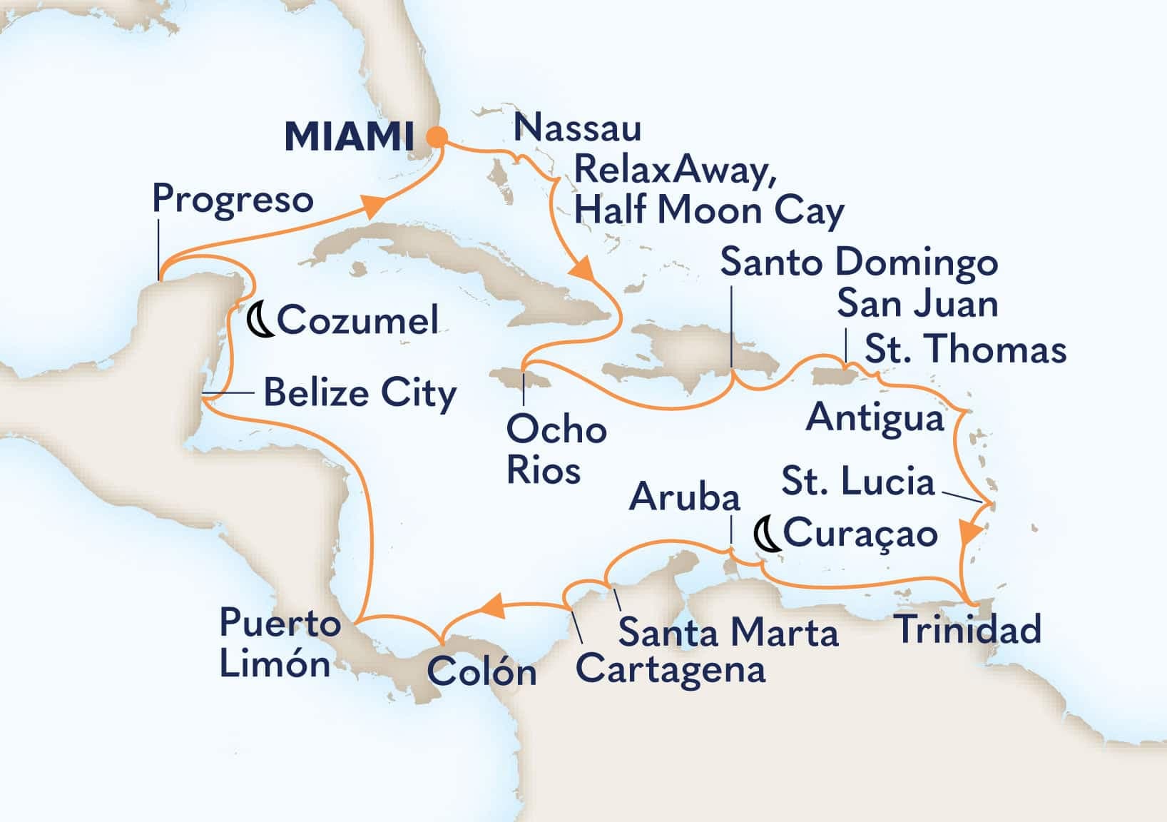 28 nights Caribbean cruise on Zuiderdam
from ๐บ๐ธ Miami