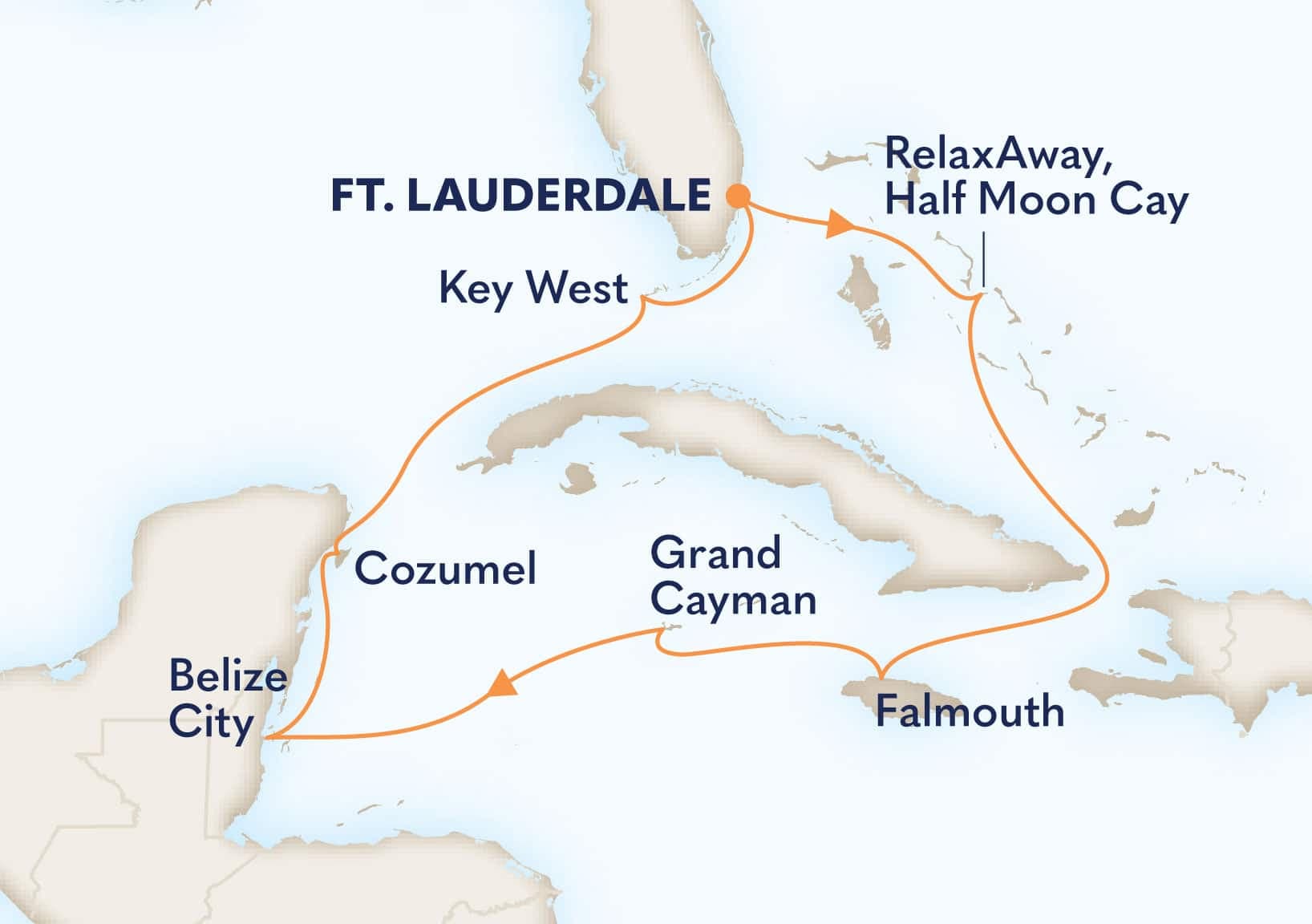 10 nights Caribbean cruise on Rotterdam
from ๐บ๐ธ Fort Lauderdale