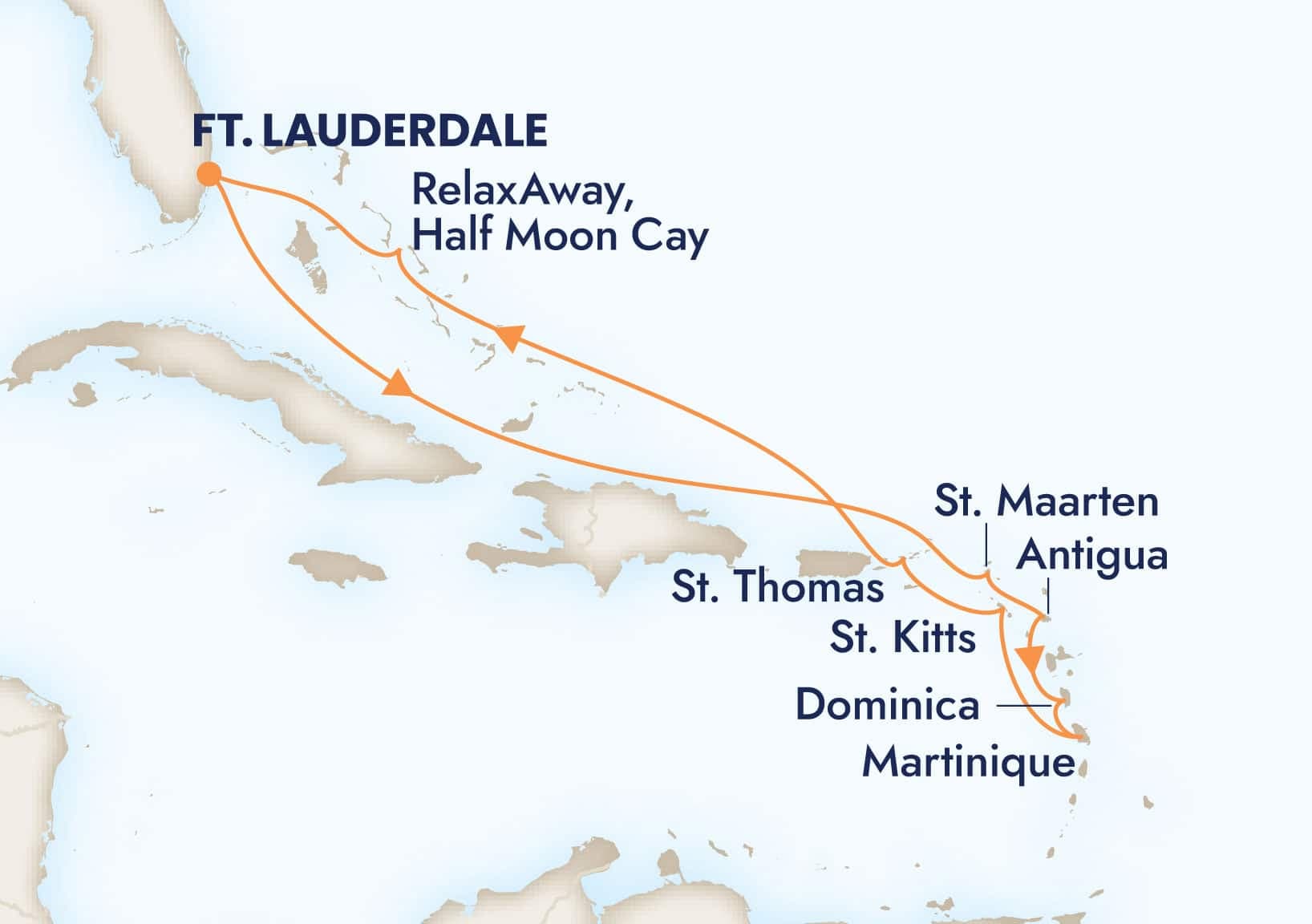 11 nights Caribbean cruise on Eurodam
from ๐บ๐ธ Fort Lauderdale