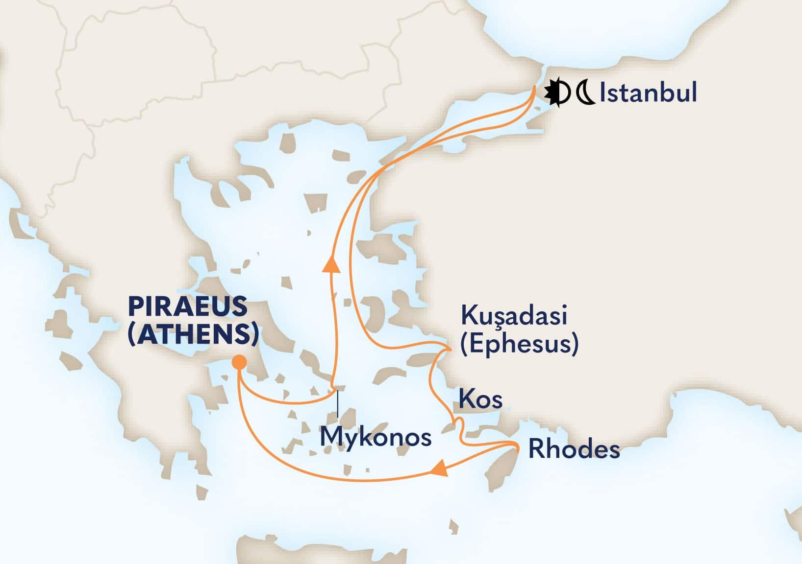 10 nights Mediterranean cruise on Oosterdam
from ๐ฌ๐ท Athens
