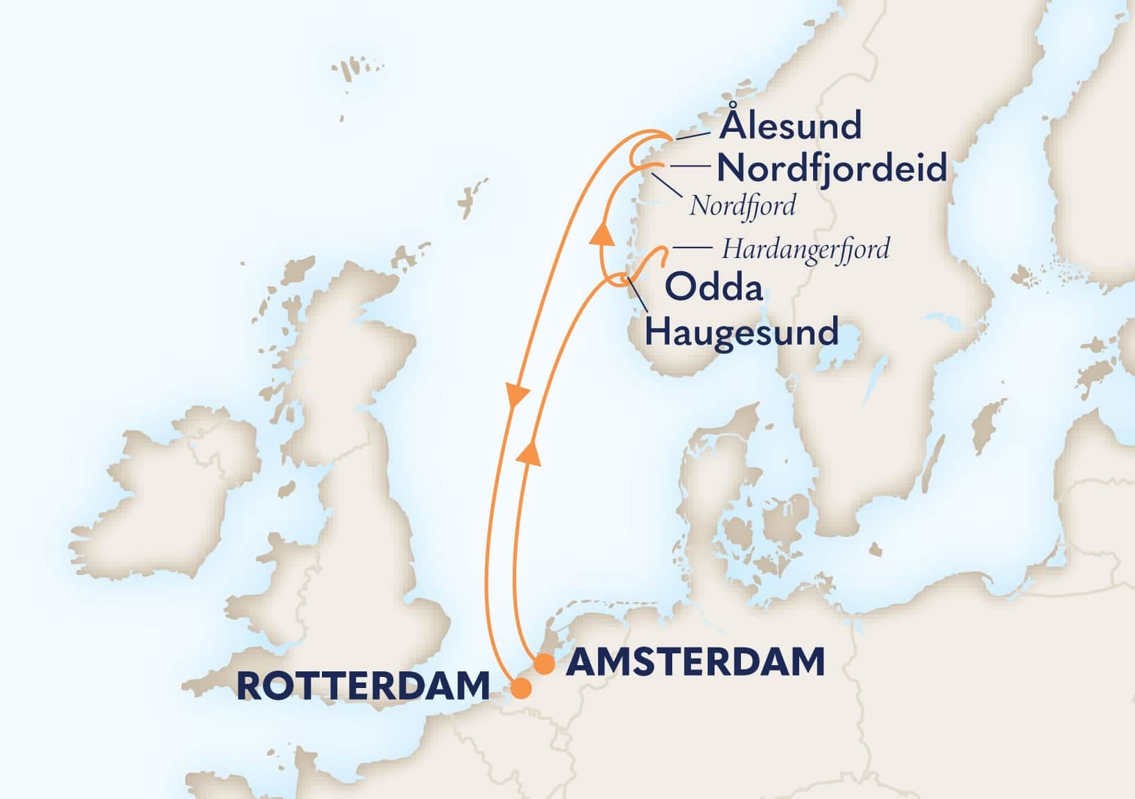 7 nights Mediterranean cruise on Nieuw Statendam
from ๐ณ๐ฑ Amsterdam to ๐ณ๐ฑ Rotterdam