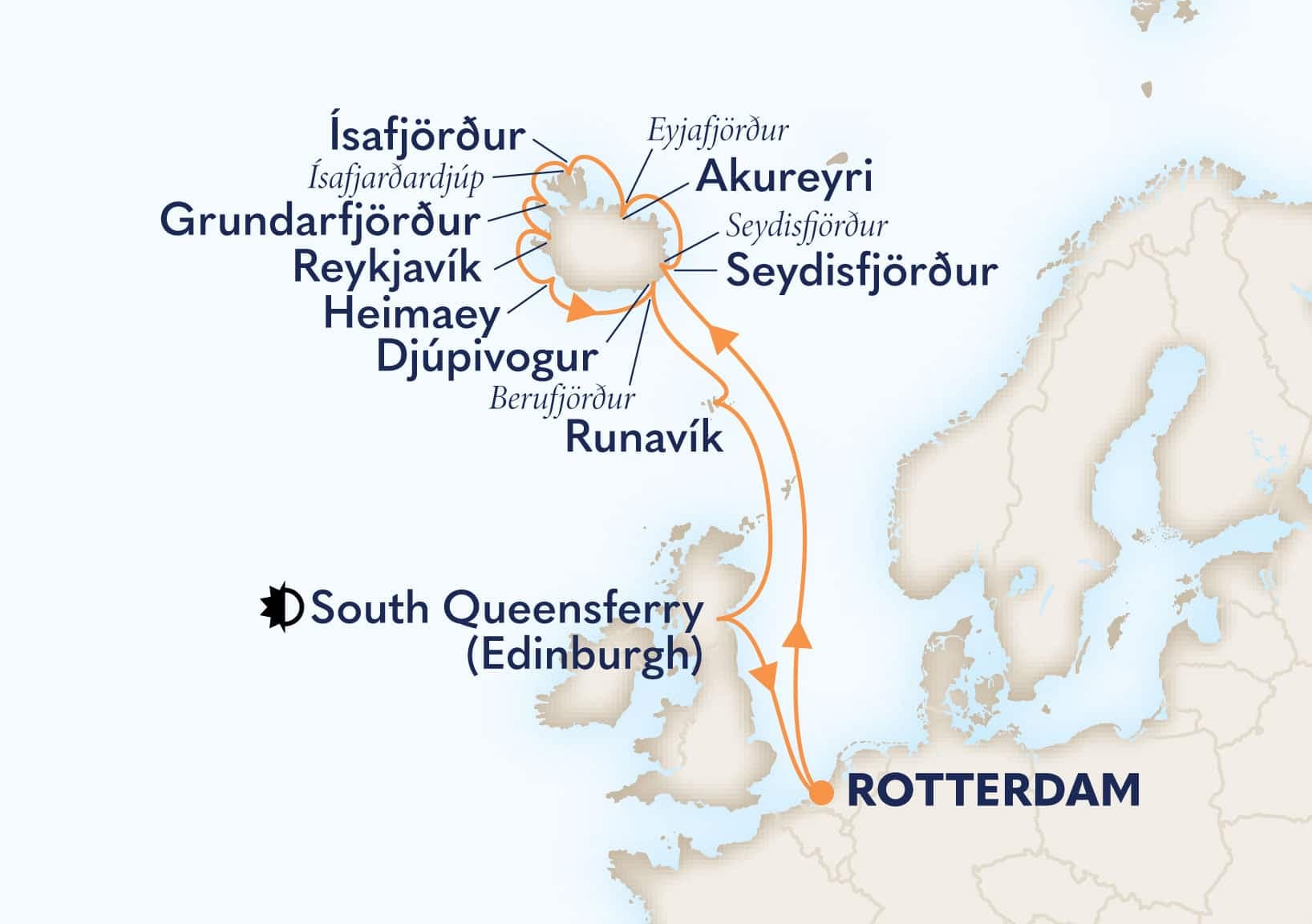 14 nights Mediterranean cruise on Rotterdam
from ๐ณ๐ฑ Rotterdam