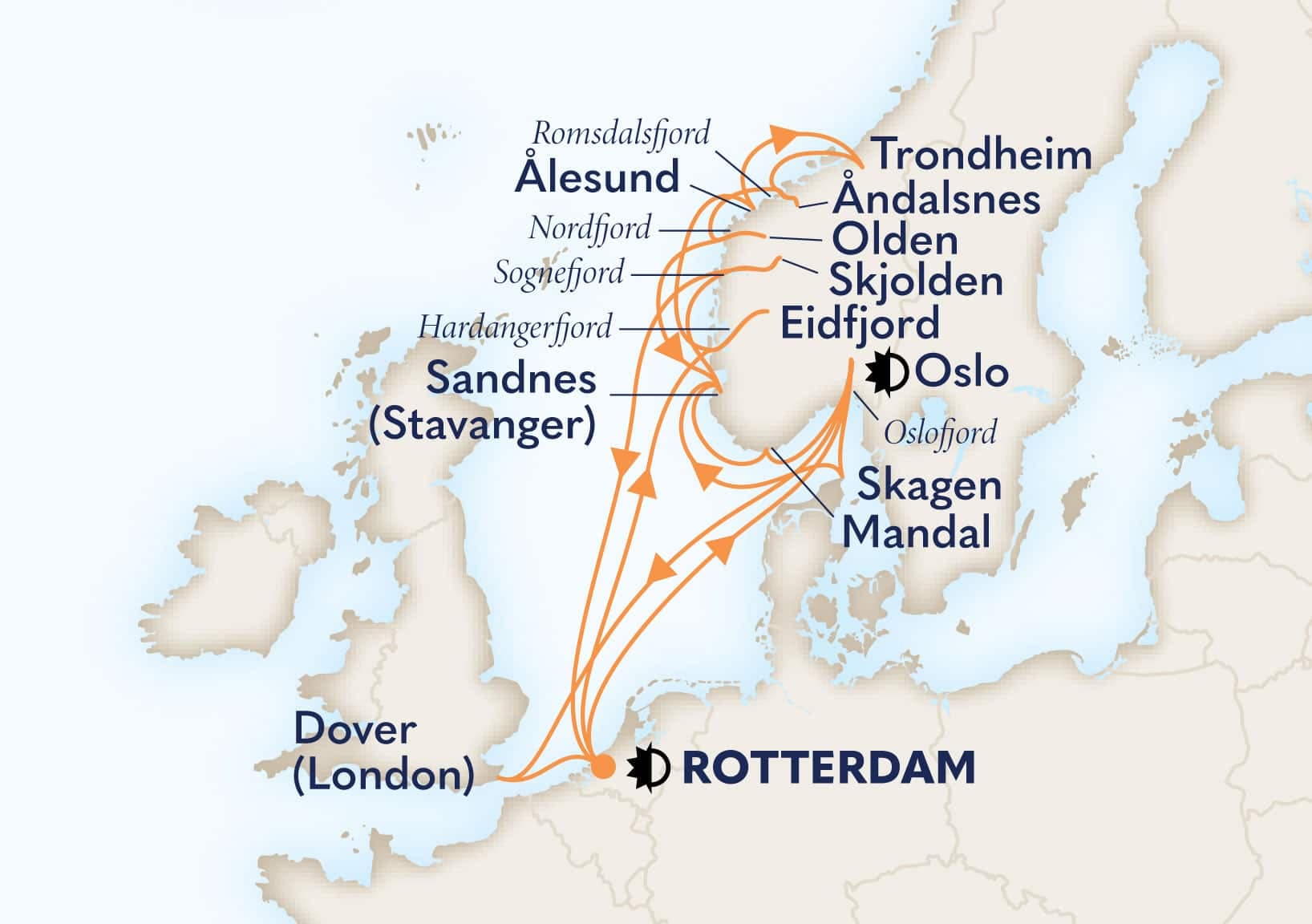 21 nights Mediterranean cruise on Nieuw Statendam
from ๐ณ๐ฑ Rotterdam