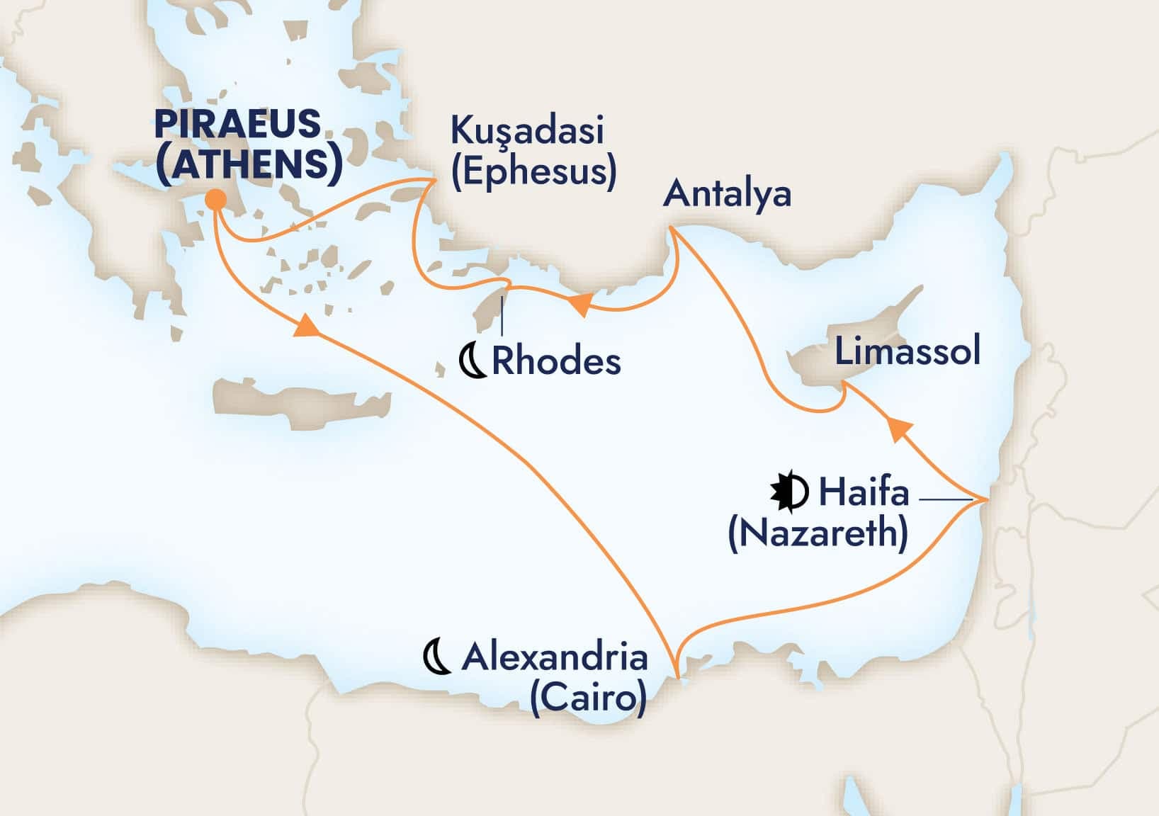 11 nights Mediterranean cruise on Rotterdam
from 🇬🇷 Athens