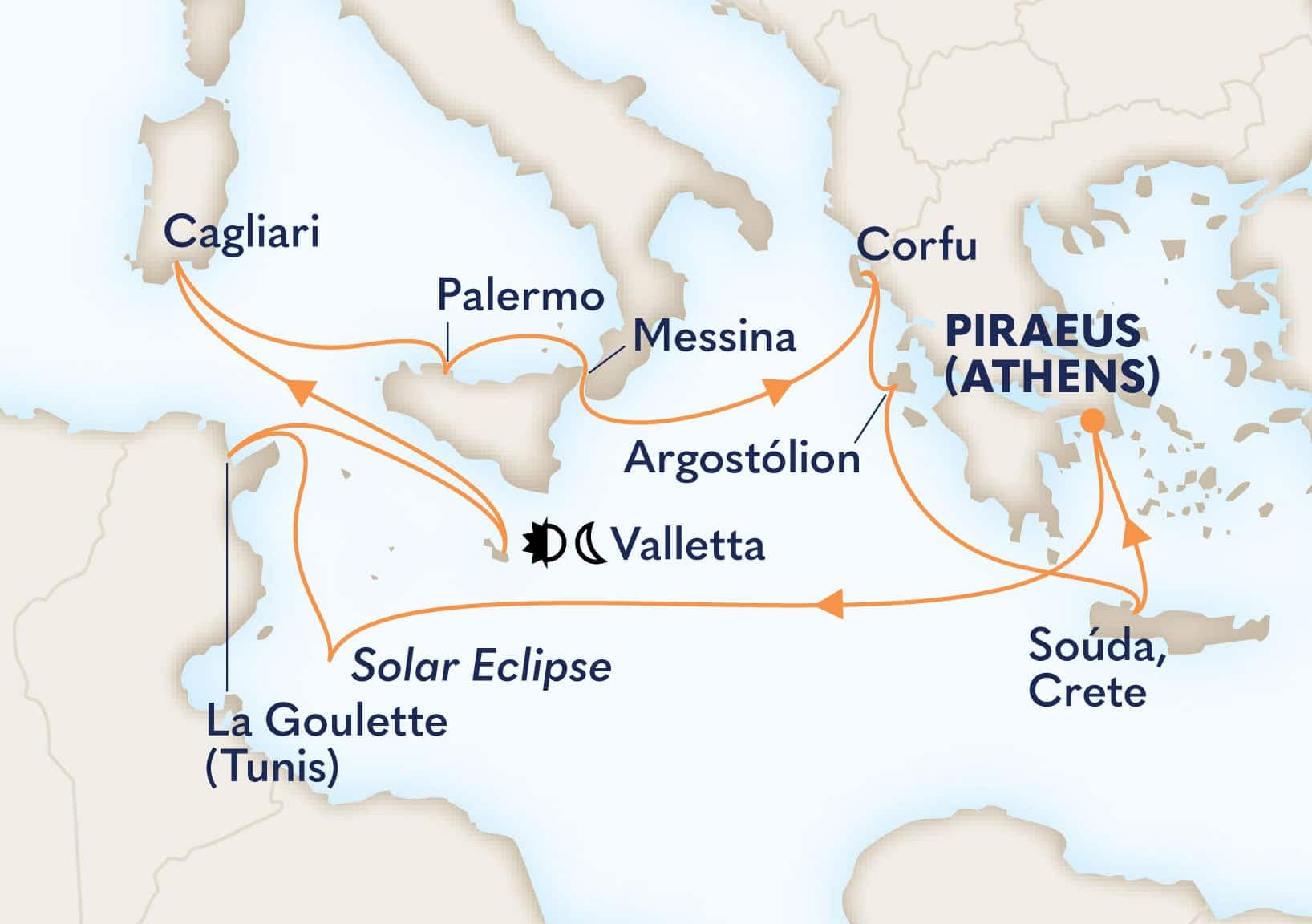 14 nights Mediterranean cruise on Oosterdam
from ๐ฌ๐ท Athens