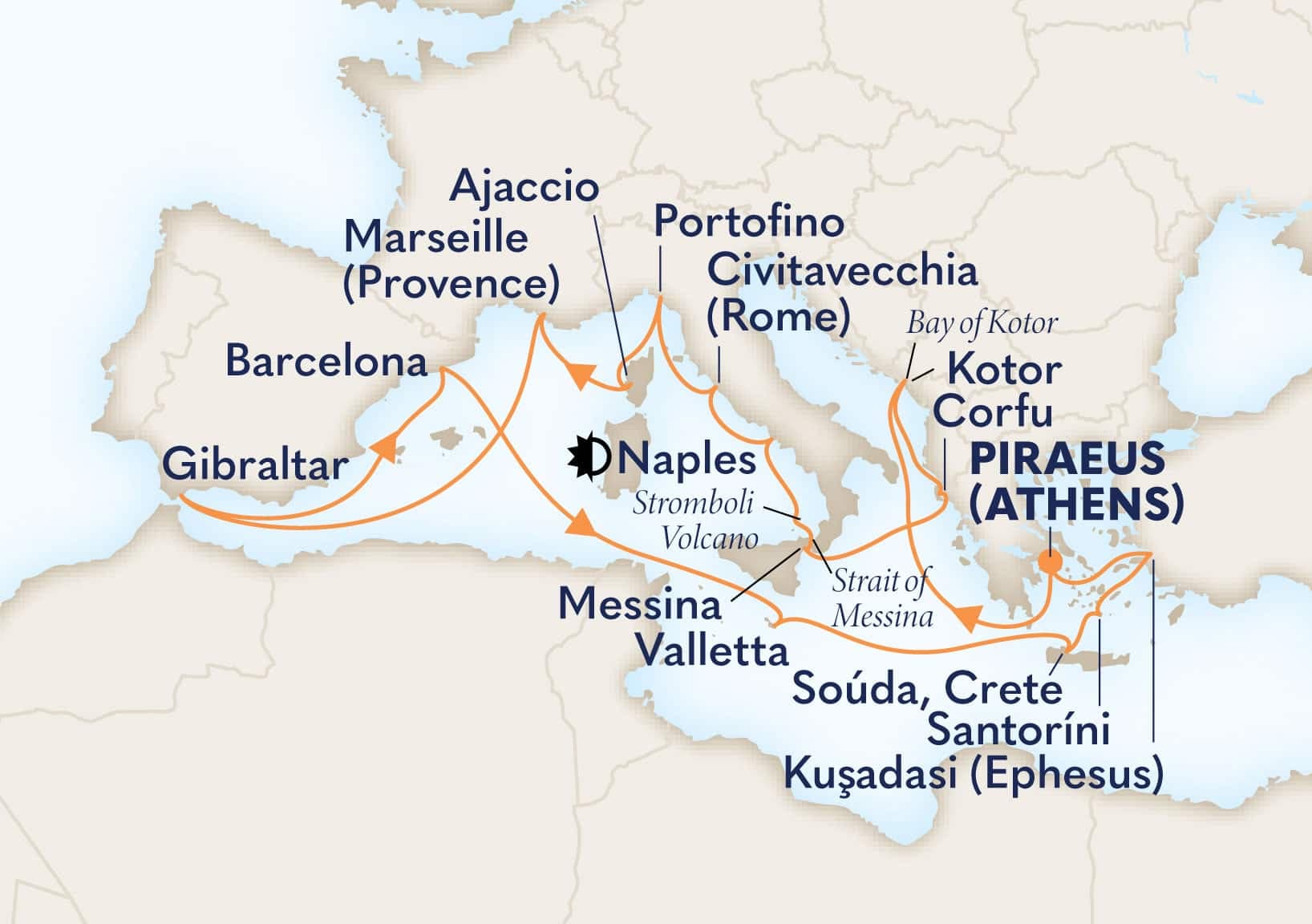 21 nights Mediterranean cruise on Oosterdam
from ๐ฌ๐ท Athens