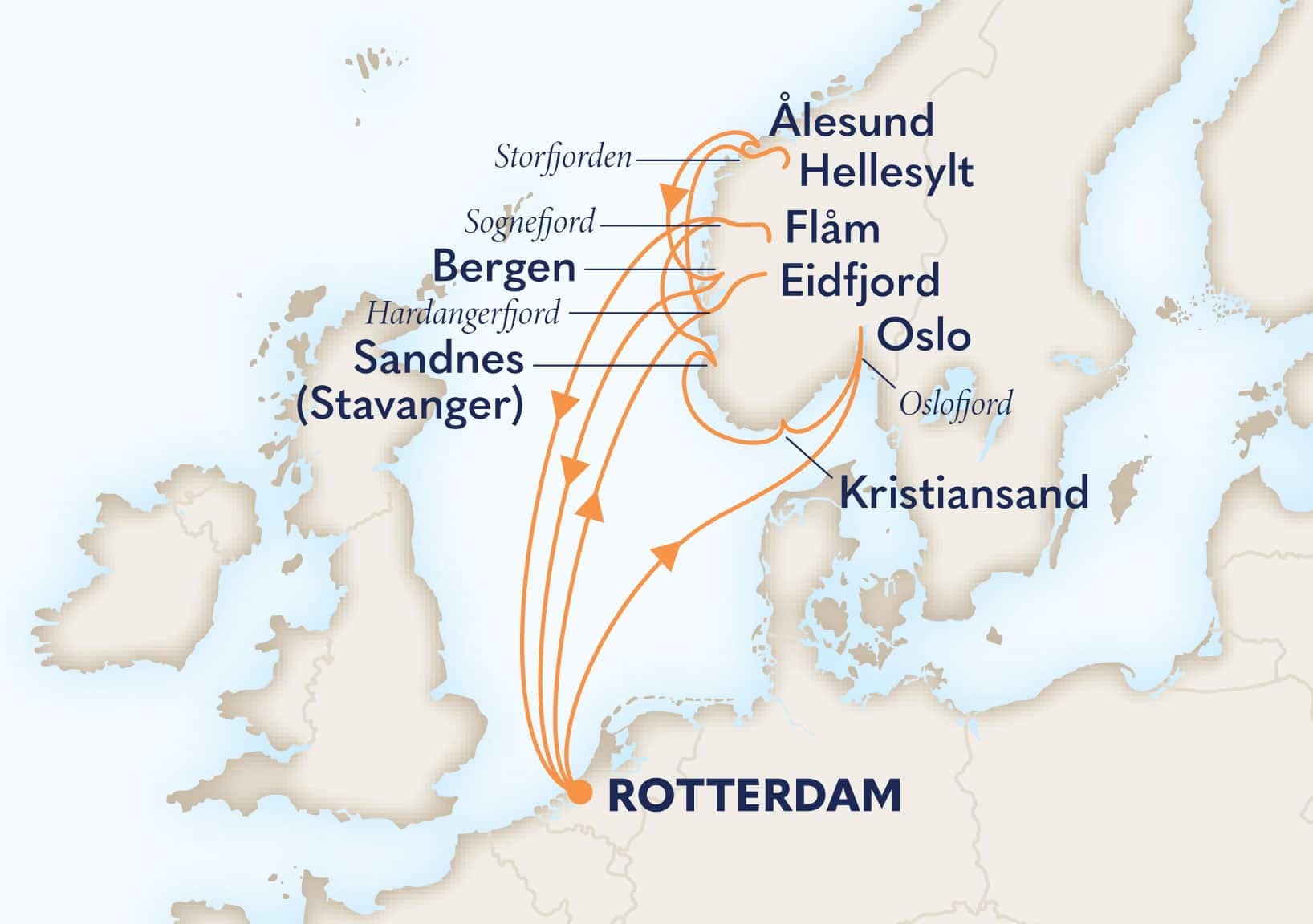 14 nights Mediterranean cruise on Rotterdam
from ๐ณ๐ฑ Rotterdam