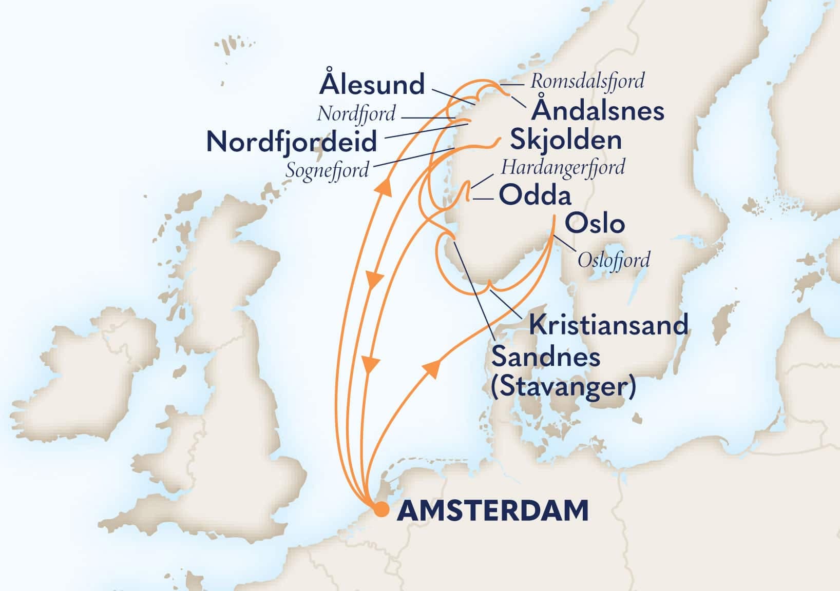 14 nights Mediterranean cruise on Zuiderdam
from ๐ณ๐ฑ Amsterdam