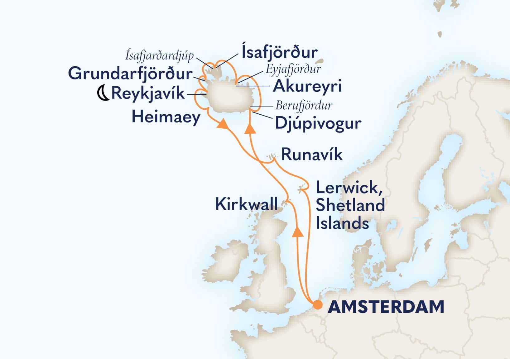 14 nights Mediterranean cruise on Zuiderdam
from ๐ณ๐ฑ Amsterdam