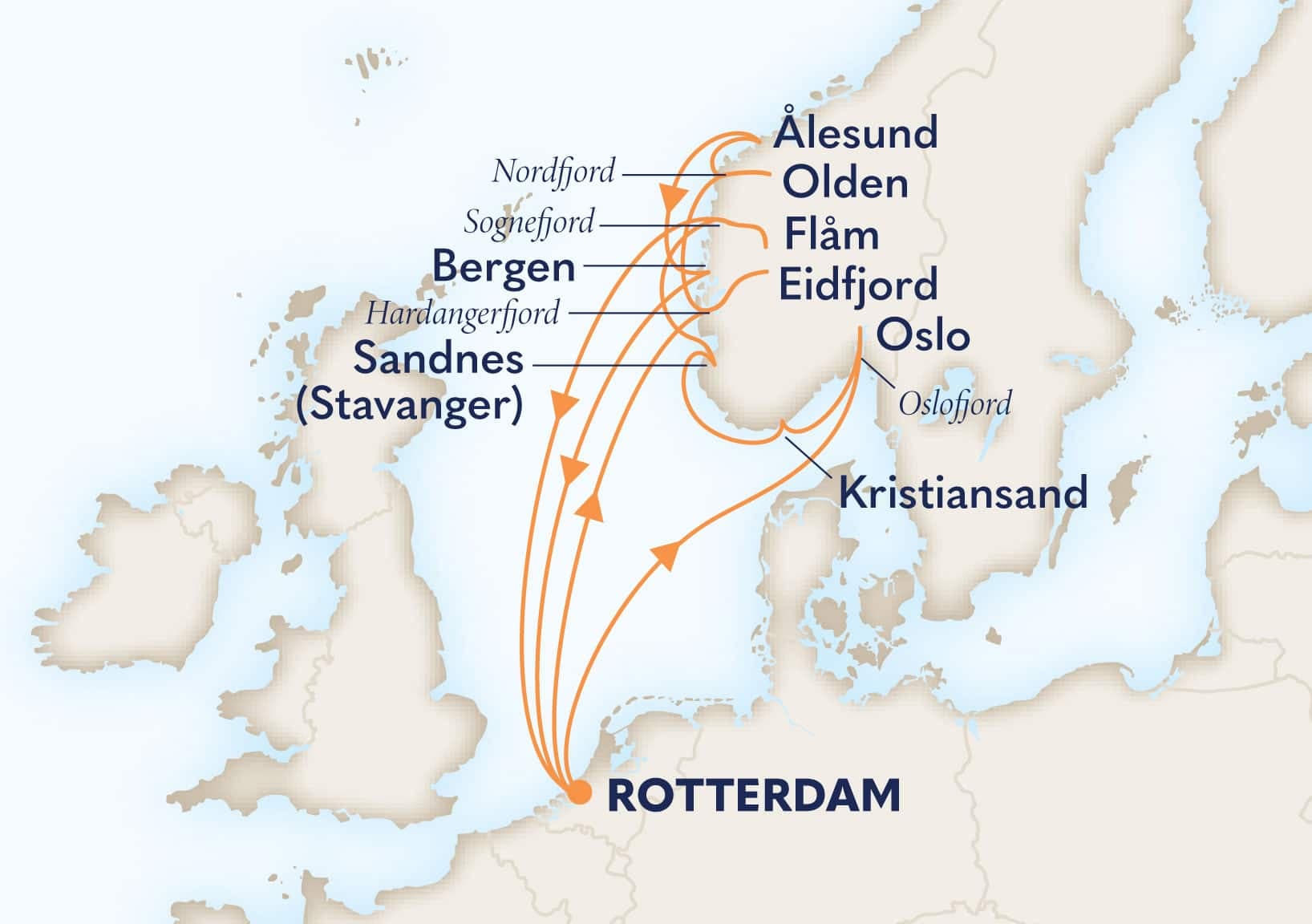 14 nights Mediterranean cruise on Rotterdam
from ๐ณ๐ฑ Rotterdam