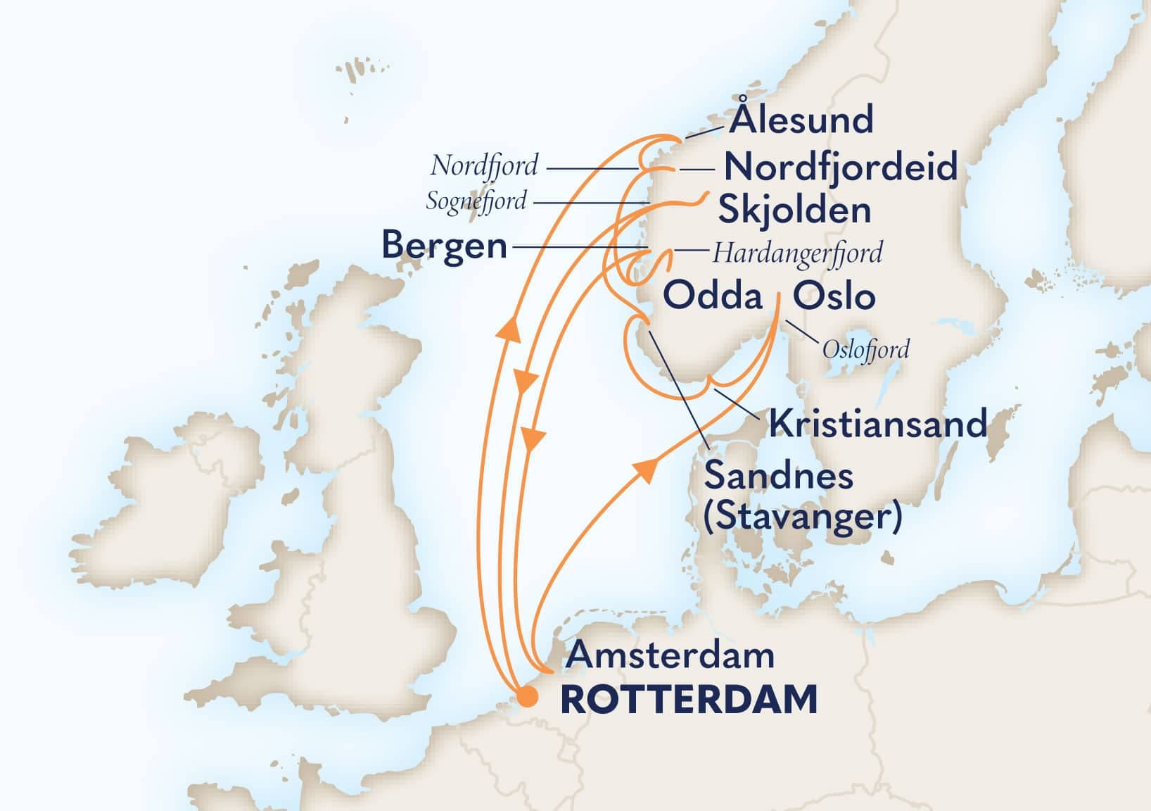 14 nights Mediterranean cruise on Rotterdam
from ๐ณ๐ฑ Rotterdam