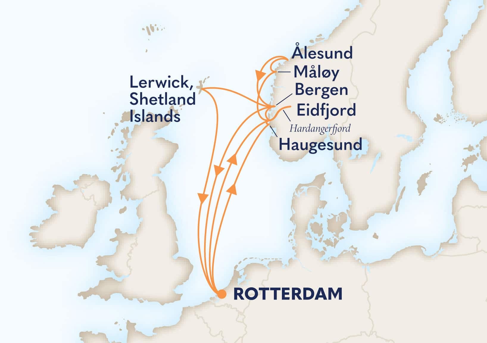 14 nights Mediterranean cruise on Rotterdam
from ๐ณ๐ฑ Rotterdam