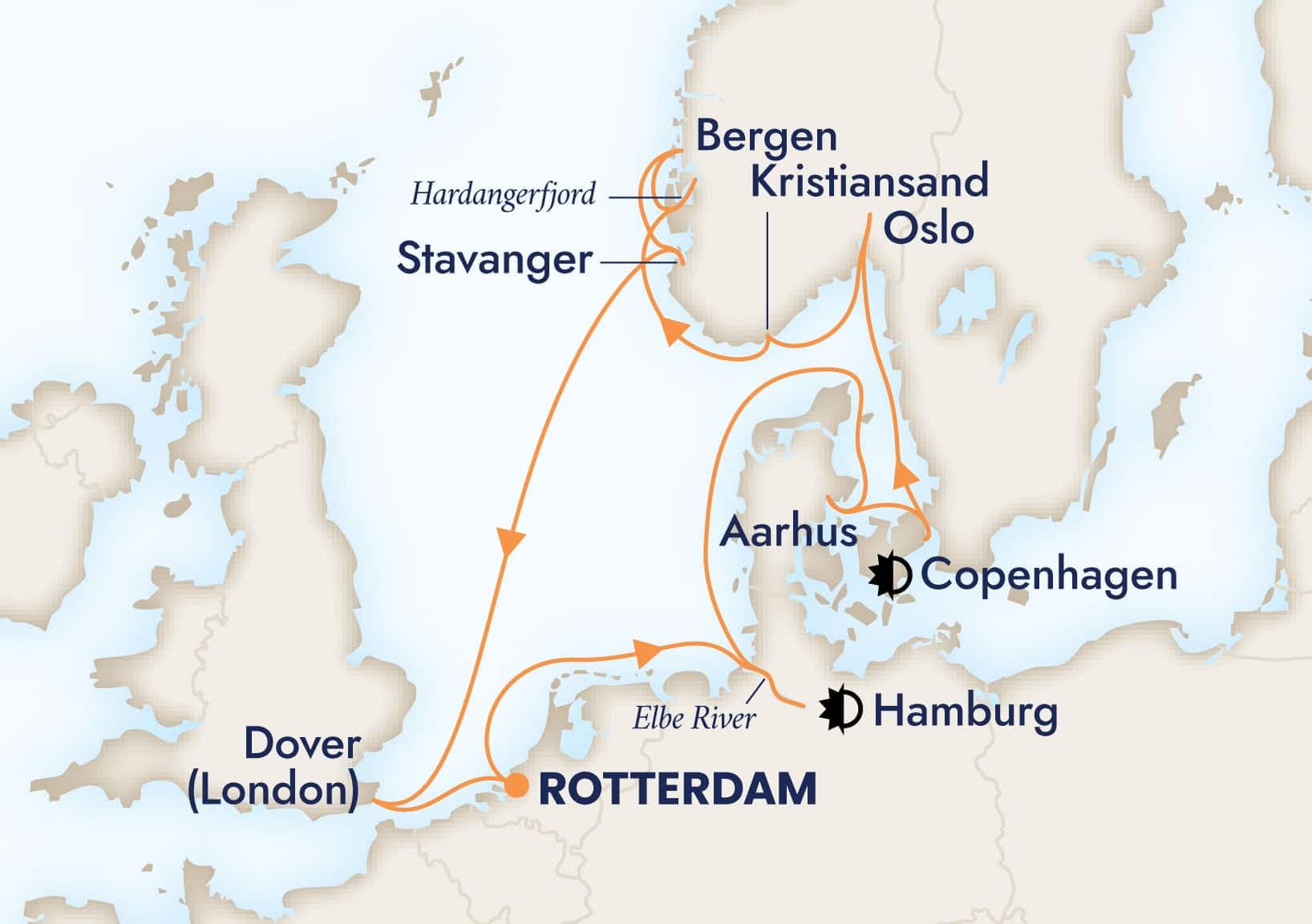 15 nights North European cruise on Nieuw Statendam
from ๐ณ๐ฑ Rotterdam