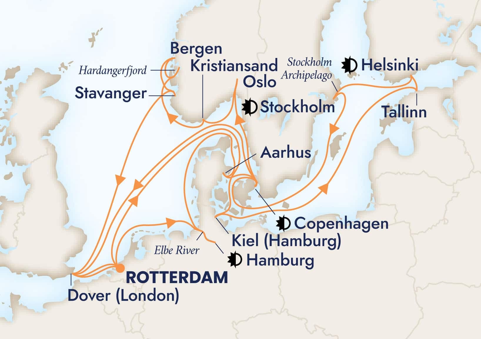 28 nights Mediterranean cruise on Nieuw Statendam
from ๐ณ๐ฑ Rotterdam