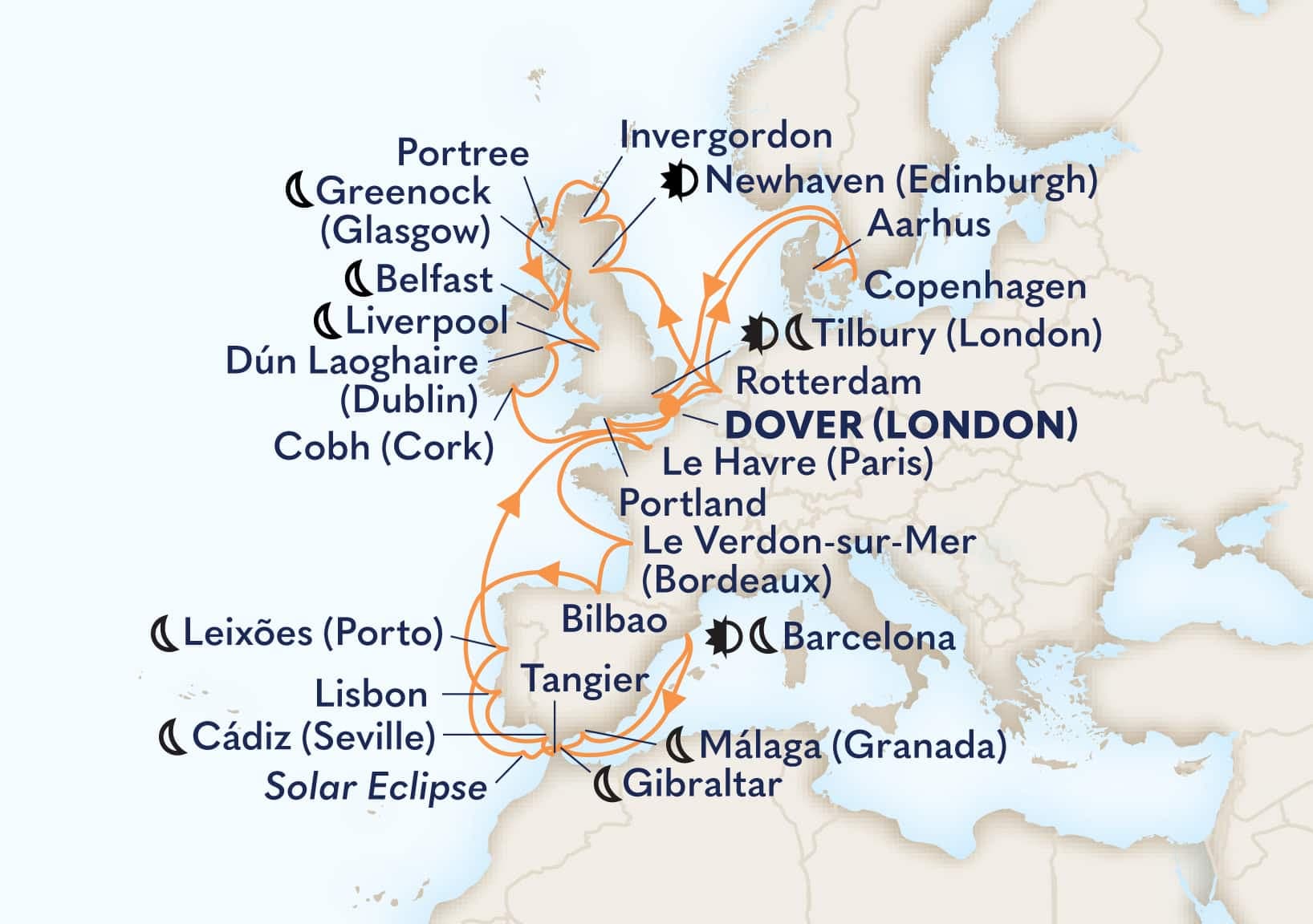 42 nights Mediterranean cruise on Nieuw Statendam
from Dover (London), England, UK