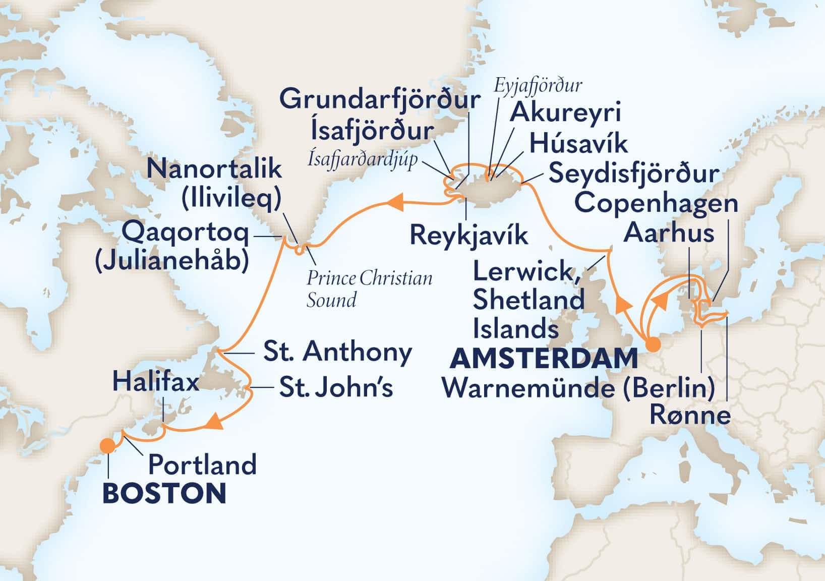 28 nights Mediterranean cruise on Zuiderdam
from ๐ณ๐ฑ Amsterdam to ๐บ๐ธ Boston