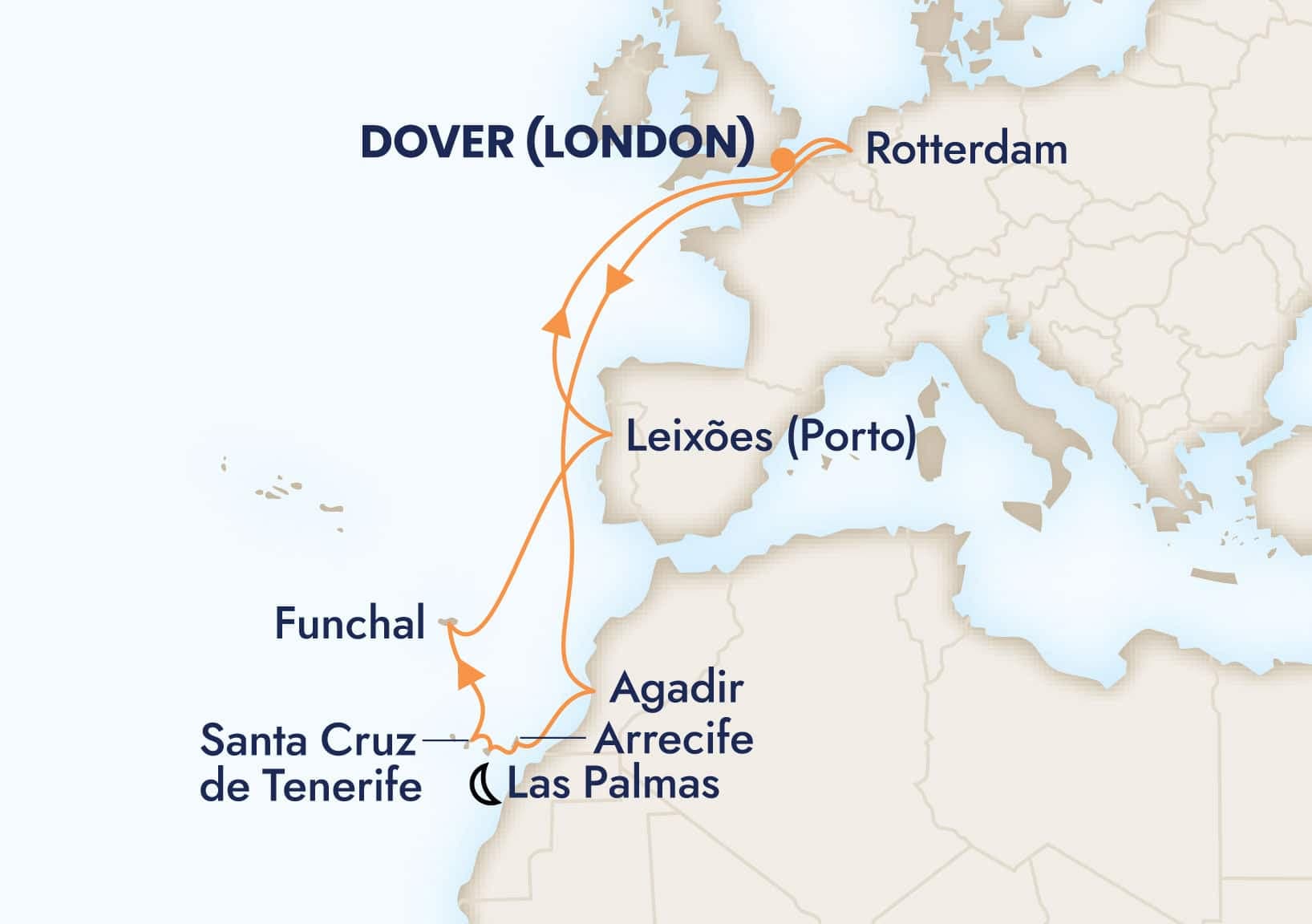 14 nights Mediterranean cruise on Nieuw Statendam
from ๐ฌ๐ง Dover