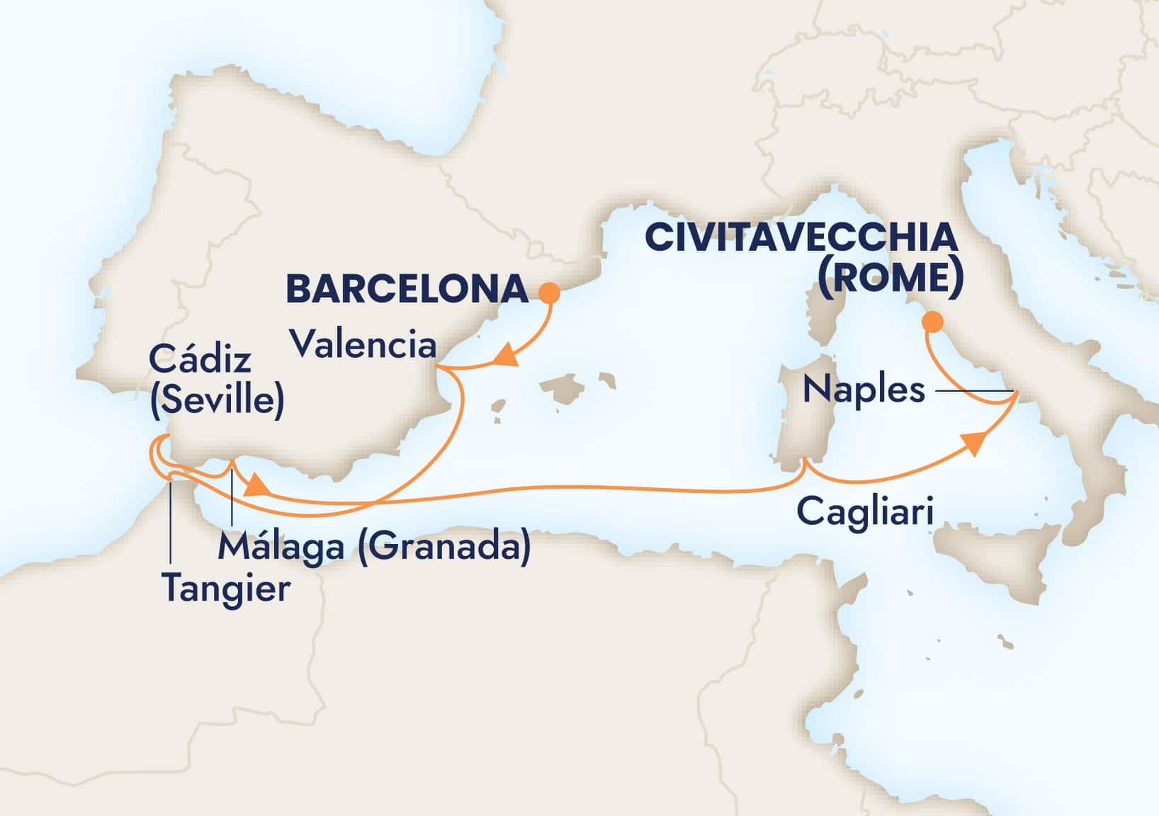 9 nights Mediterranean cruise on Zuiderdam
from 🇪🇸 Barcelona to 🇮🇹 Civitavecchia